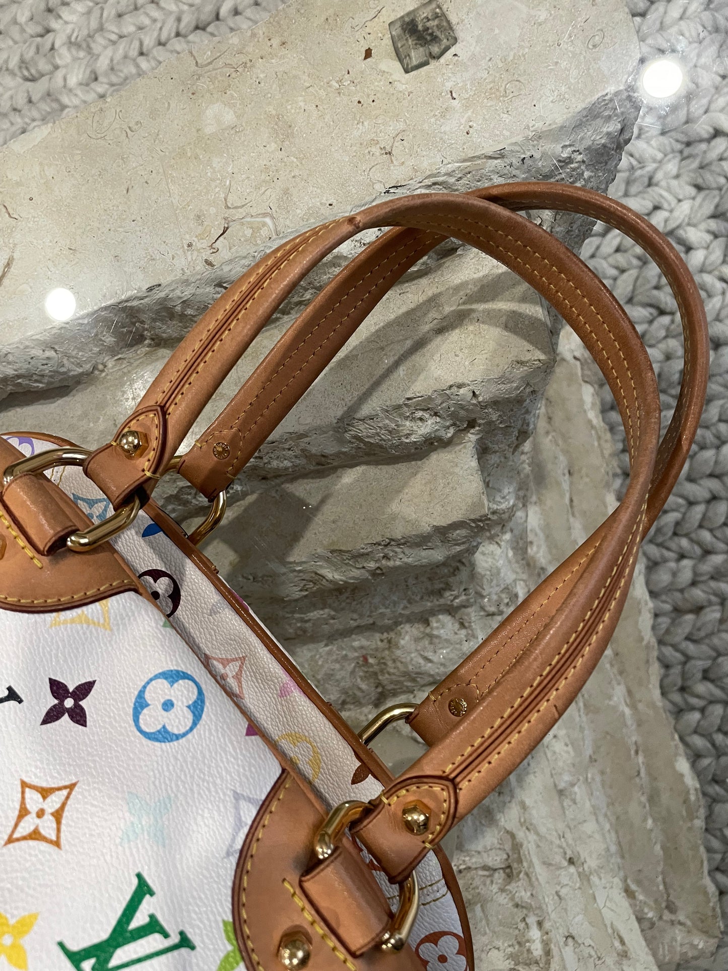 Louis Vuttion Monogram Claudia Handbag