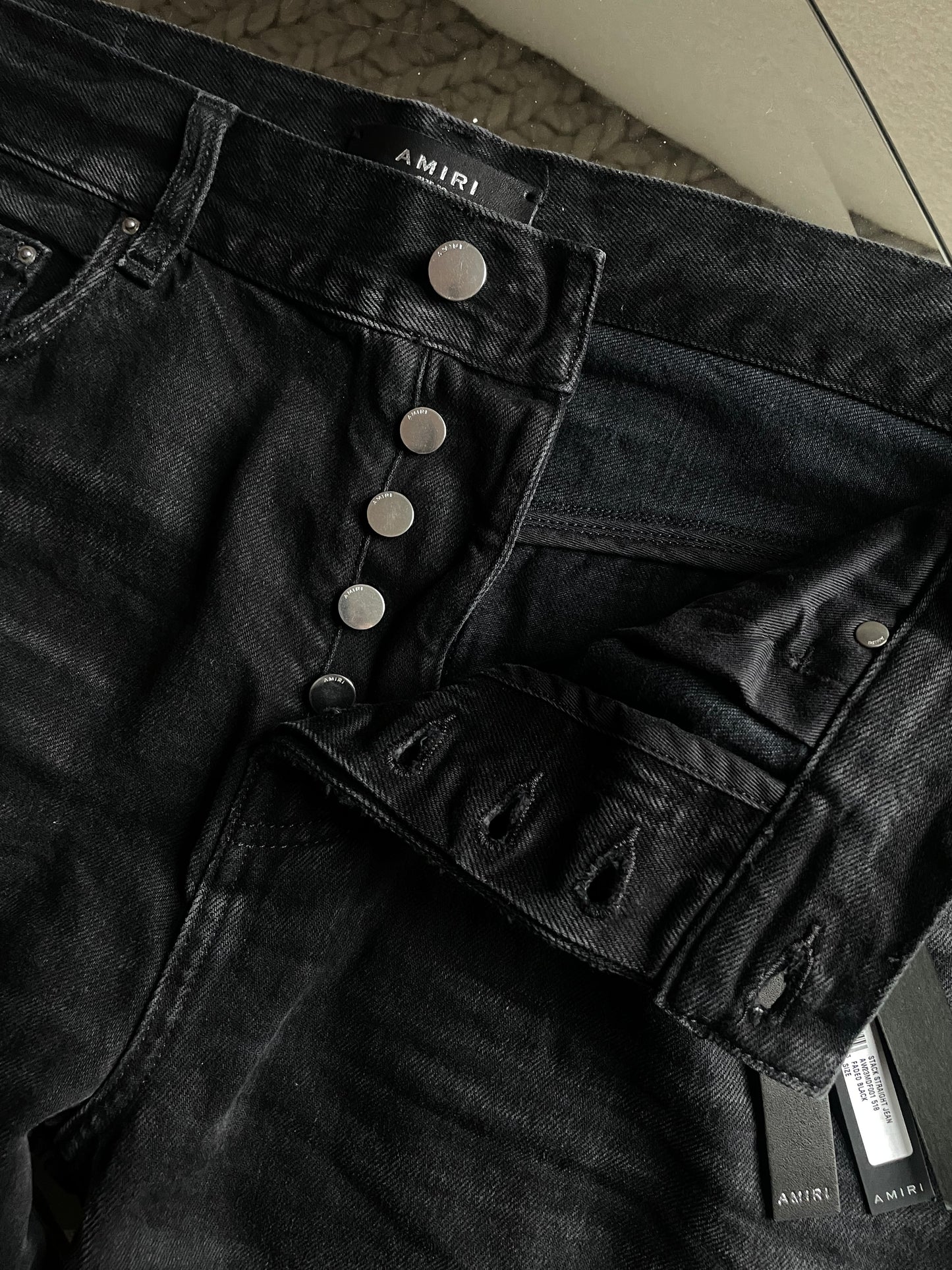 AMIRI Stack Straight Leg Jeans