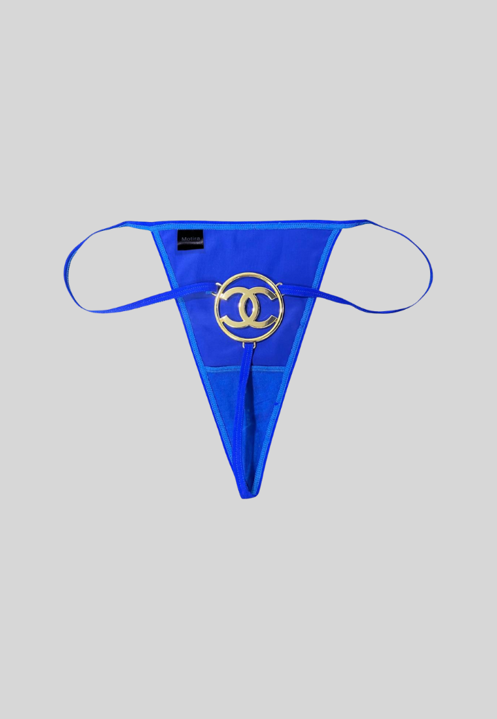 Chanel Reworked Thong | Royal Blue