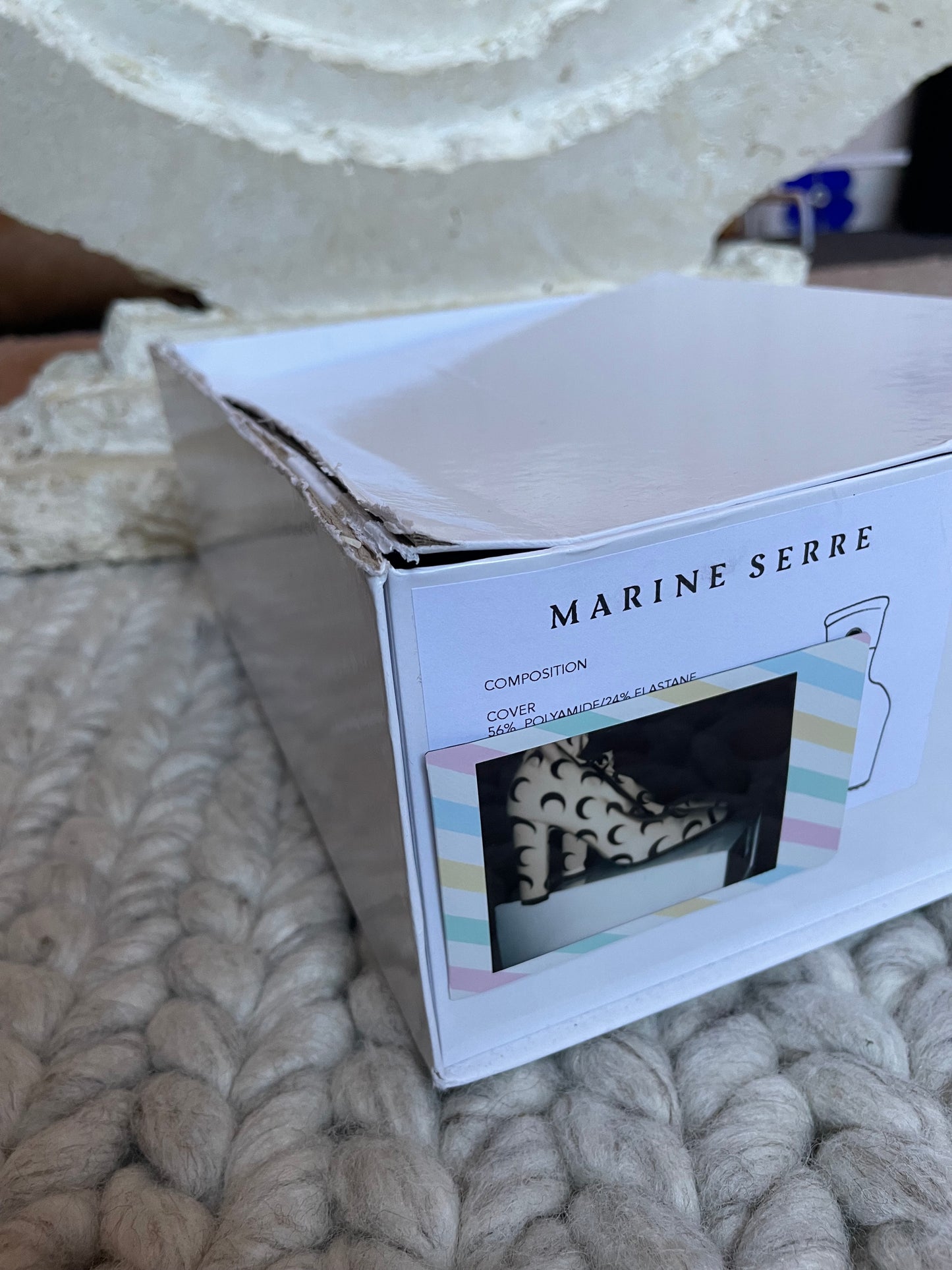 Marine Serre Printed Moon Sock Boots