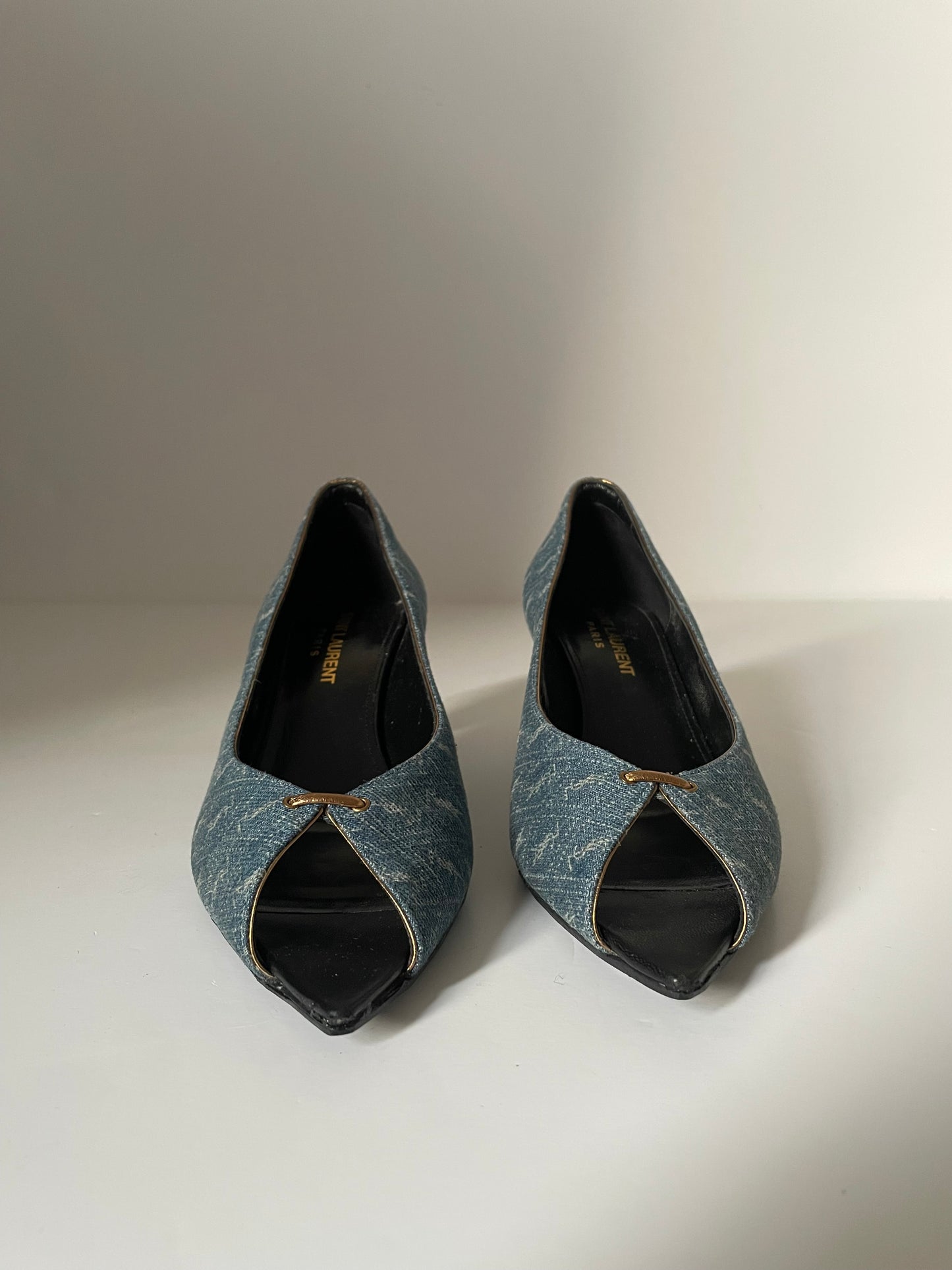 Saint Laurent Printed Pumps