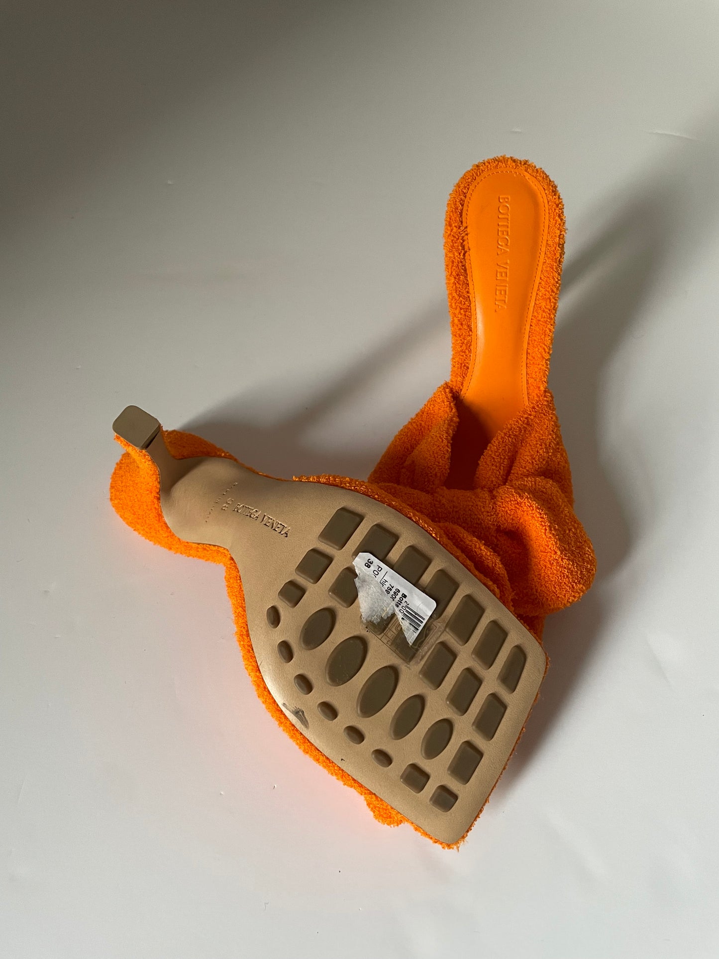 Bottega Veneta Terry Cloth Mules