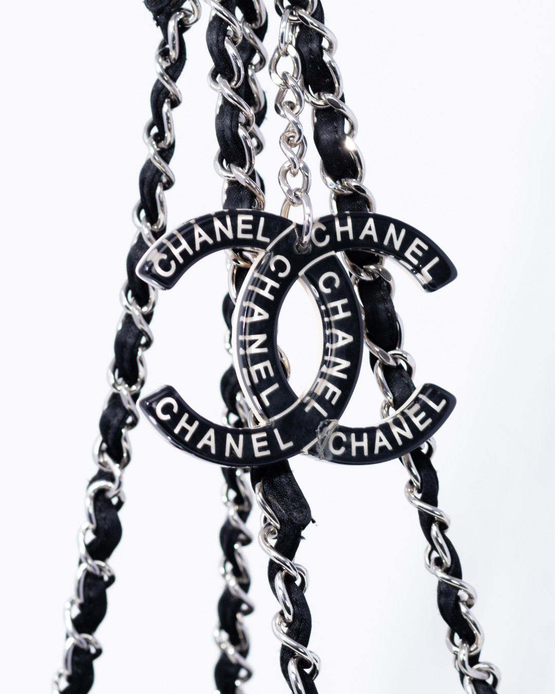 Chanel Satin Melrose Cabas Large Tote