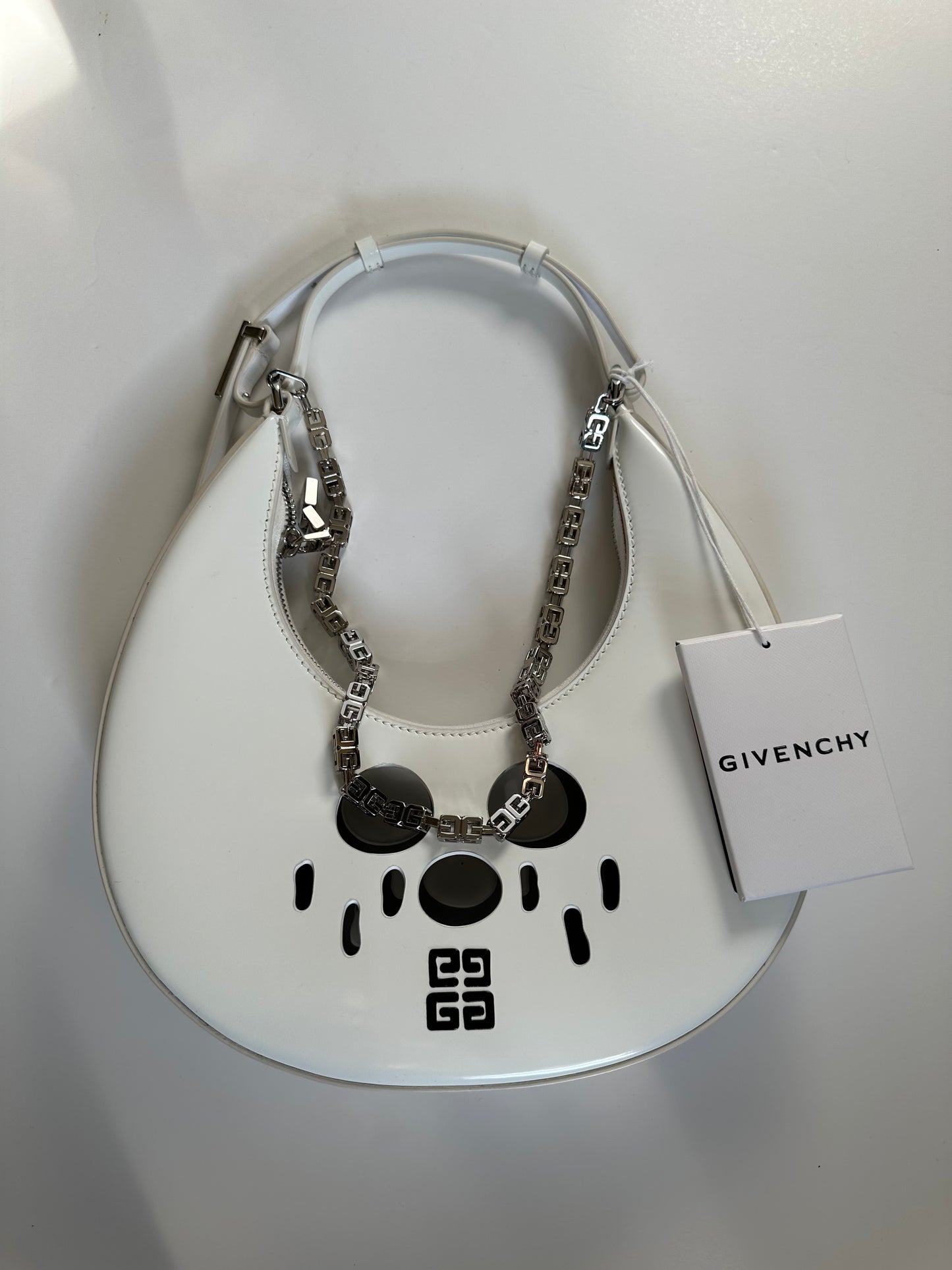 Givenchy x Chito Lasercut Moon Cut Out Shoulder Bag
