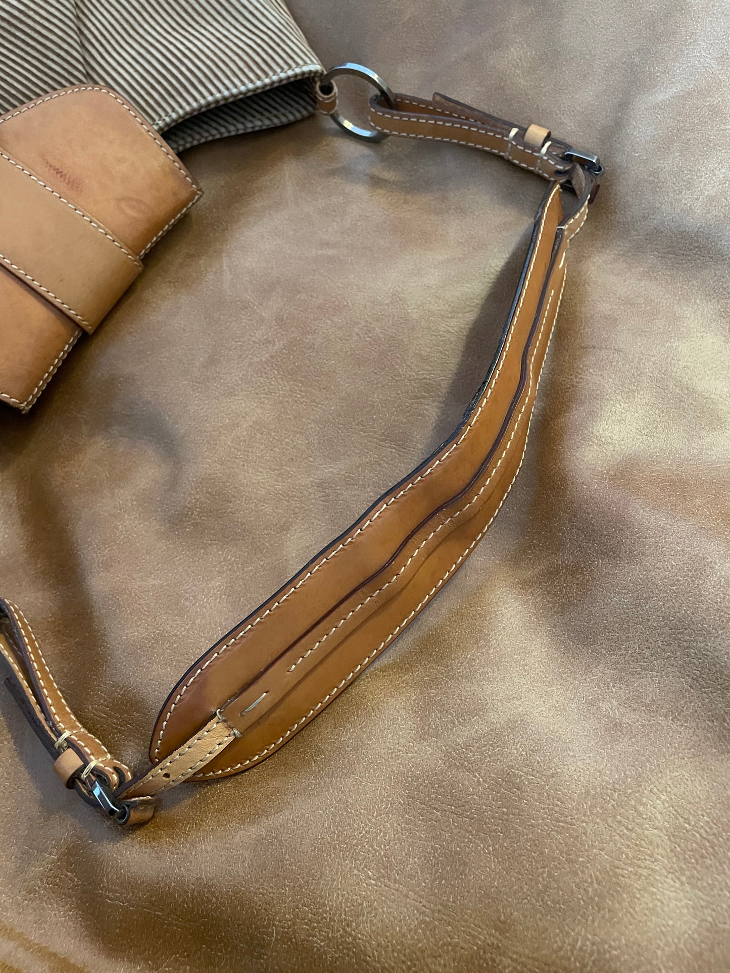 Christian Dior Suede Shoulder Bag