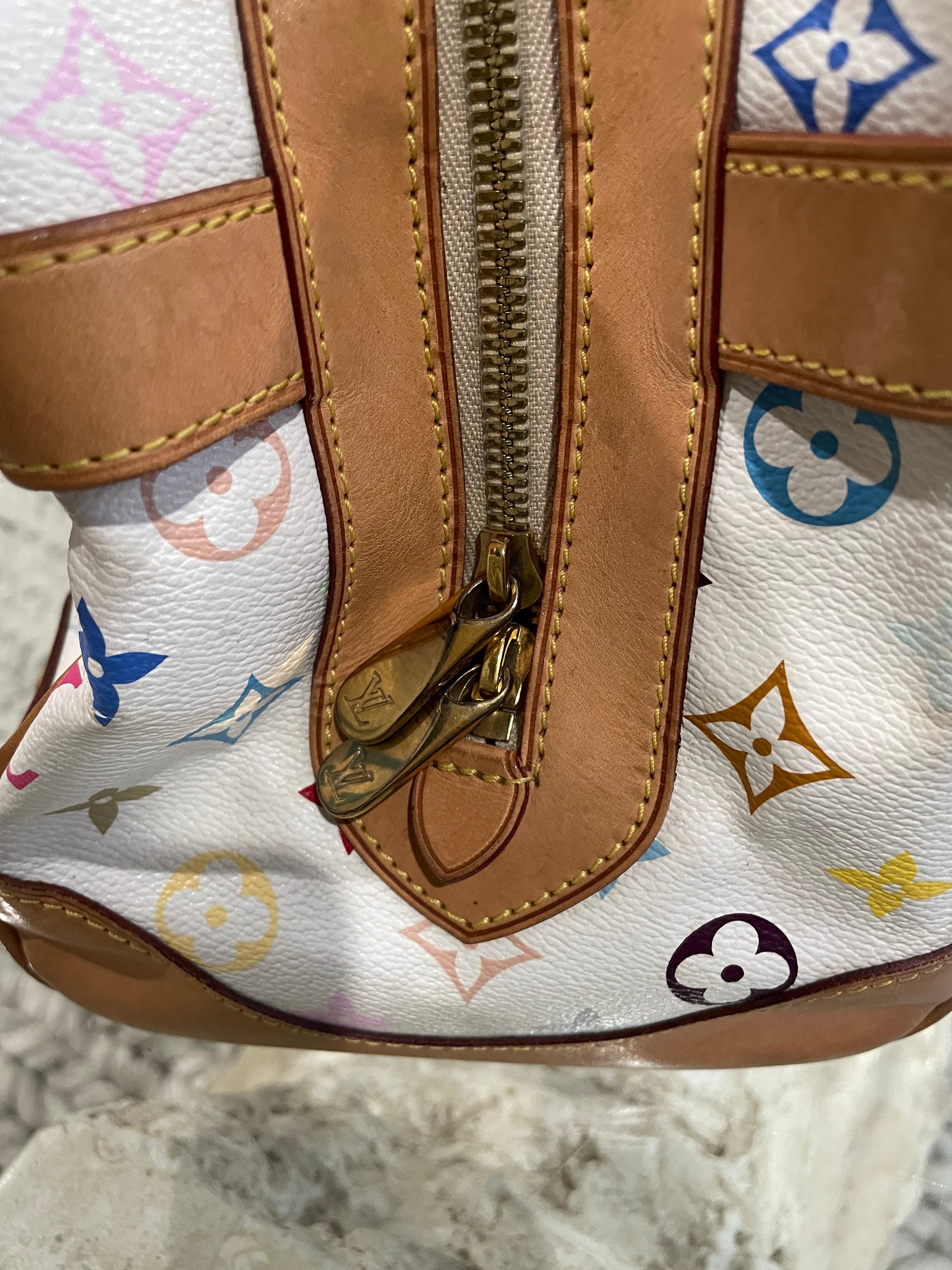 Louis Vuttion Monogram Claudia Handbag