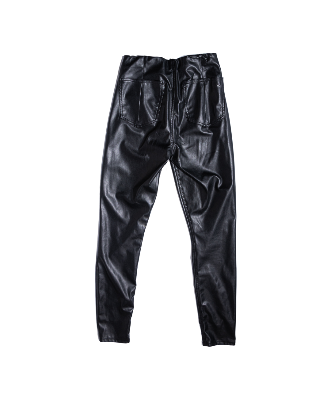 Rag & Bone Black Nina Faux Leather Pants
