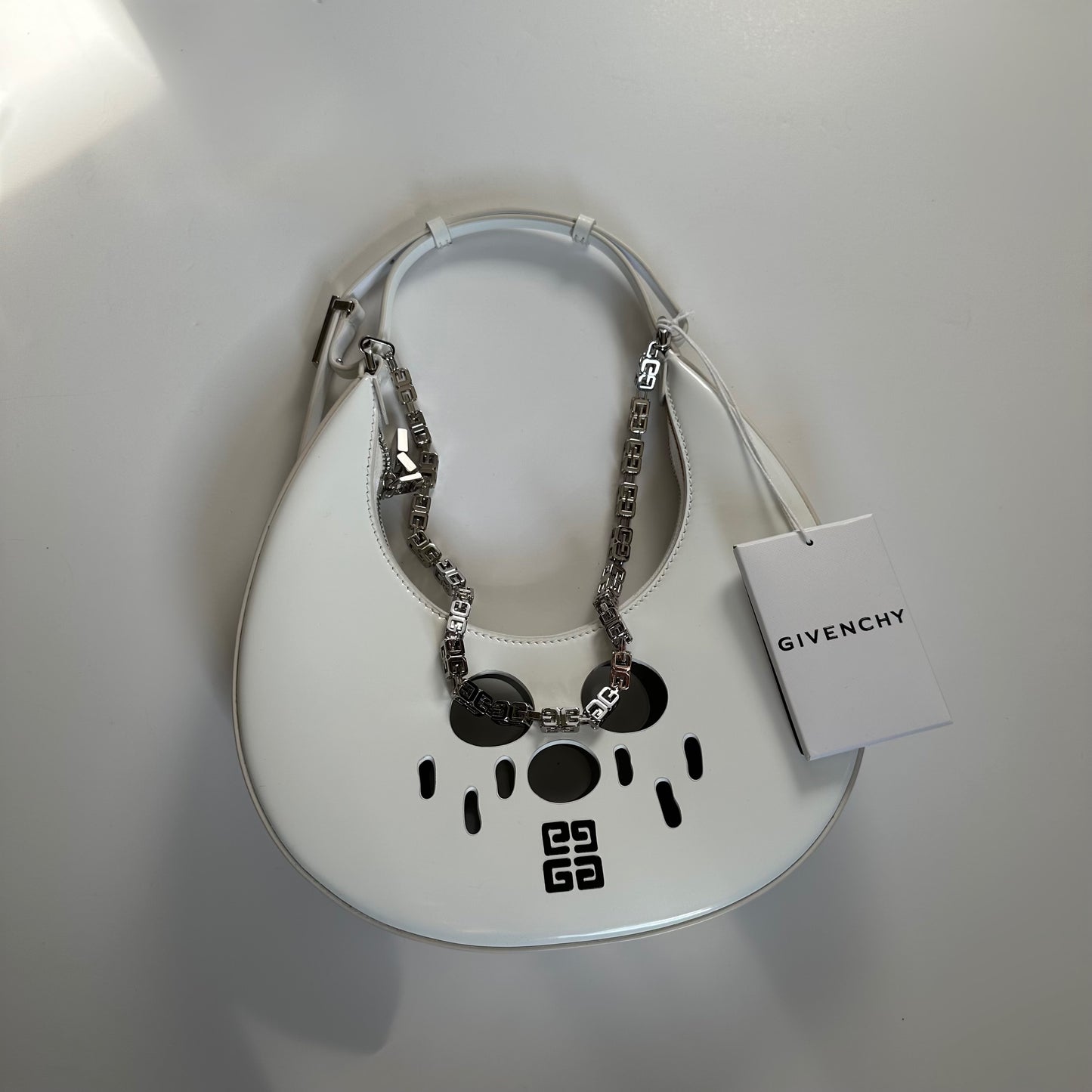 Givenchy x Chito Lasercut Moon Cut Out Shoulder Bag