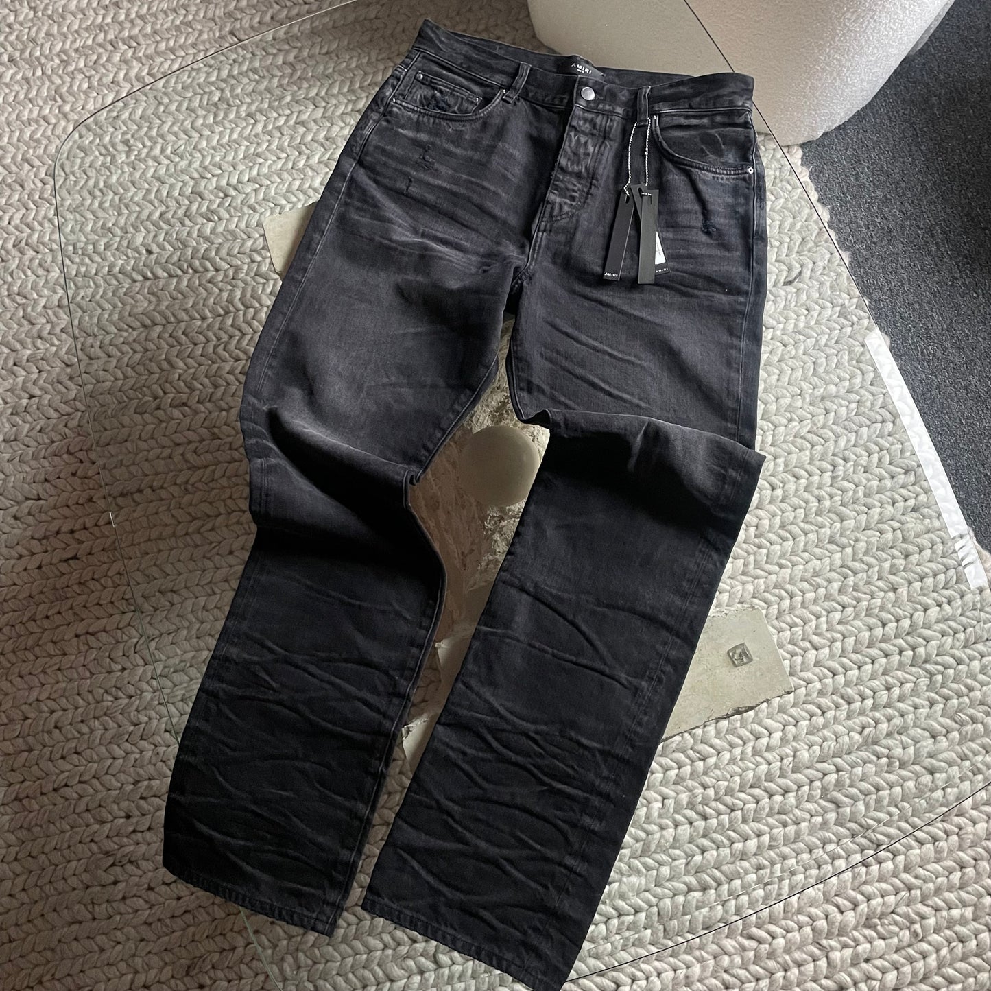 AMIRI Stack Straight Leg Jeans