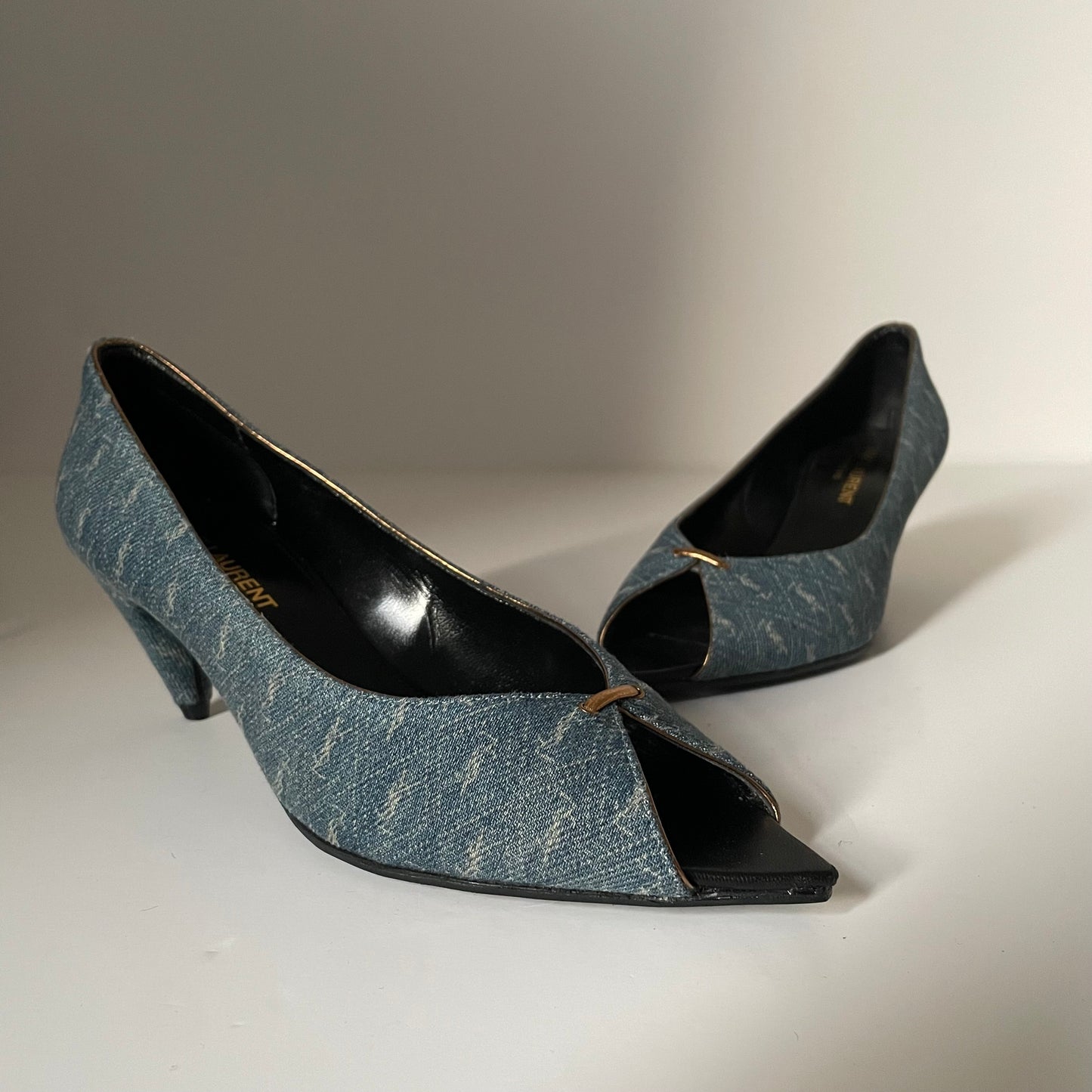 Saint Laurent Printed Pumps
