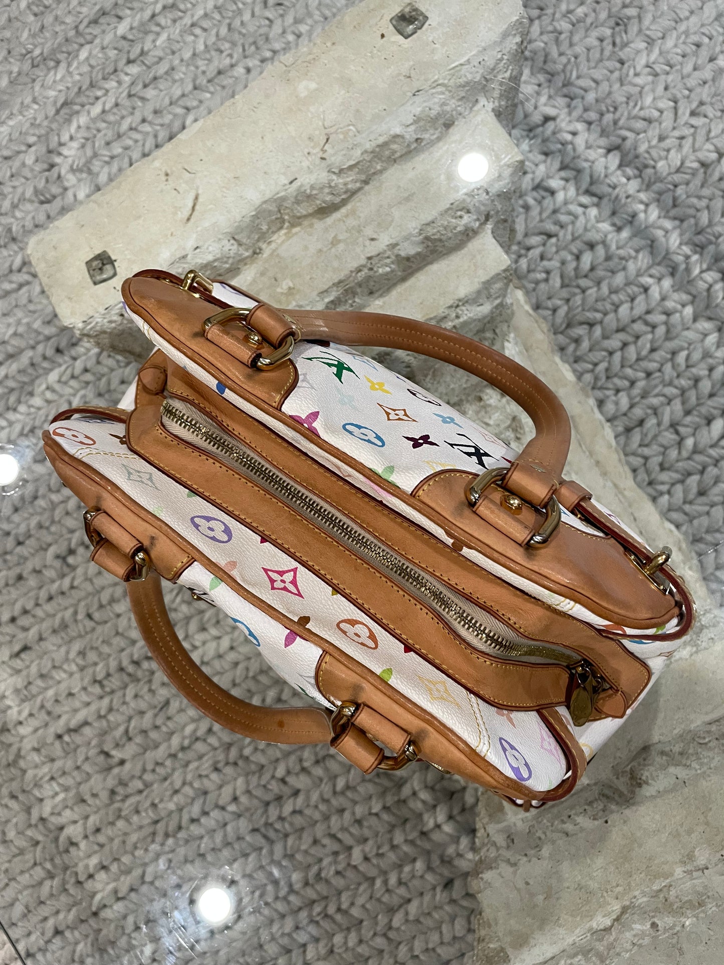 Louis Vuttion Monogram Claudia Handbag