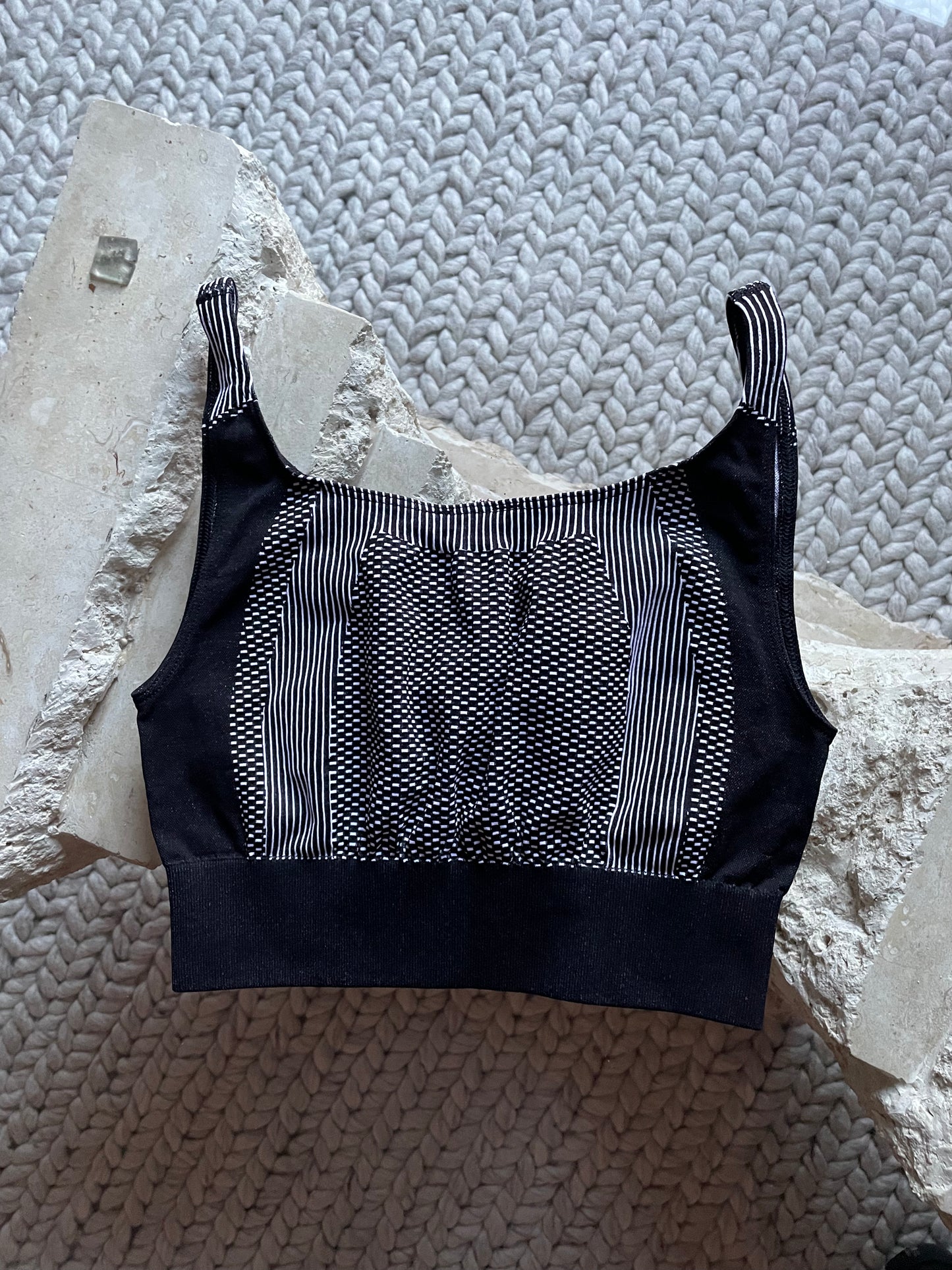 MISBHV Black Active Sports Bra