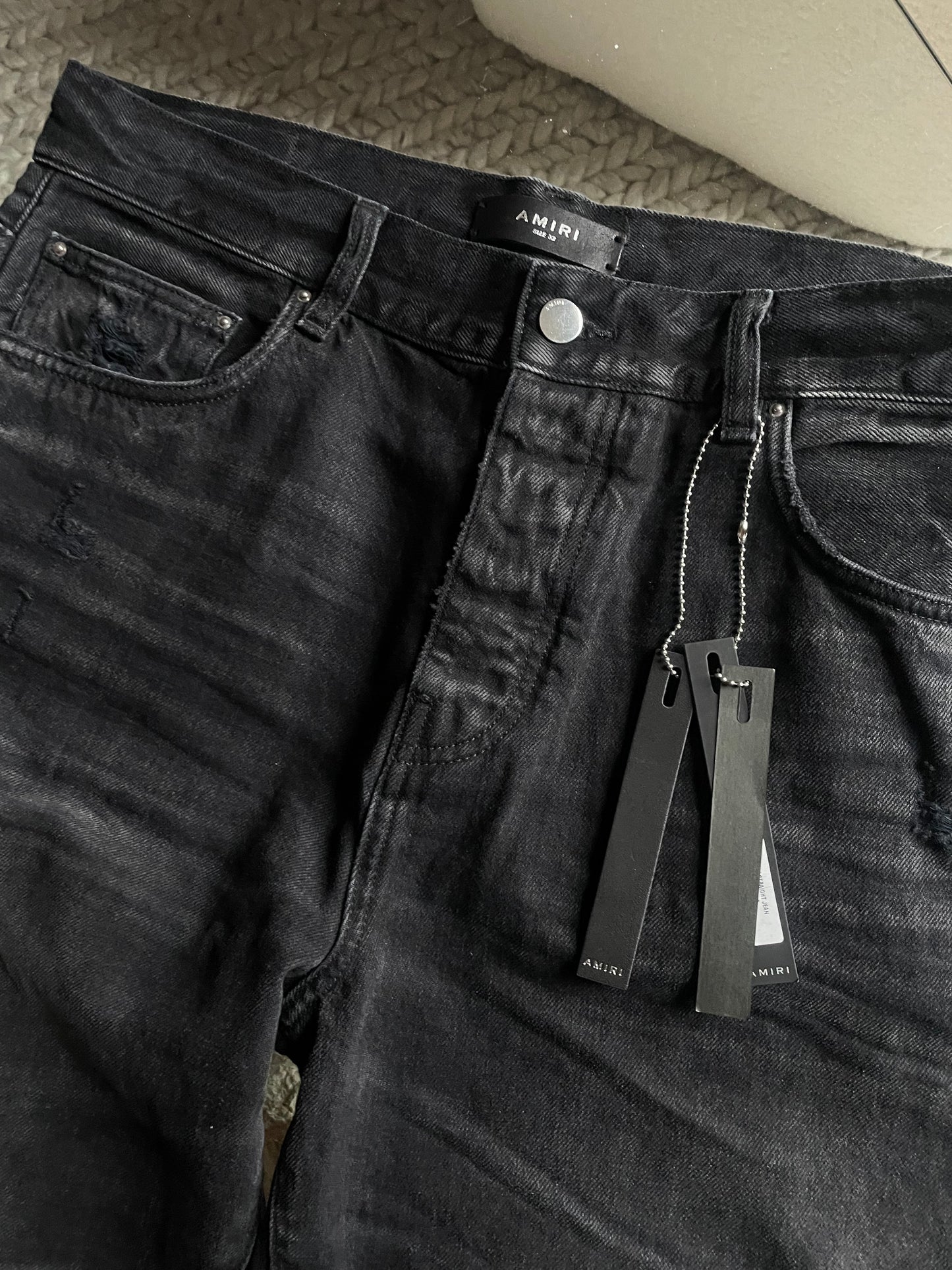 AMIRI Stack Straight Leg Jeans
