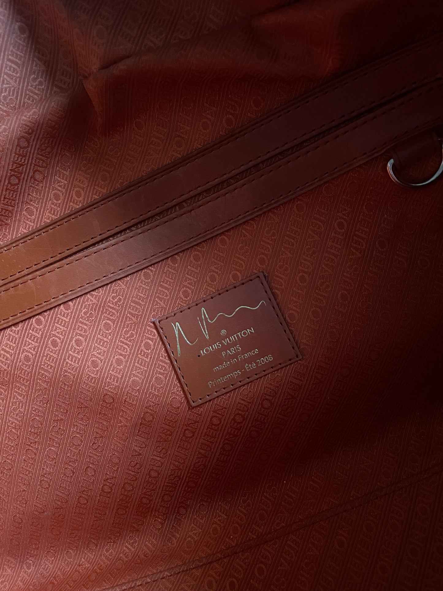 Louis Vuitton x Richard Prince Monogram Pulp Weekender PM