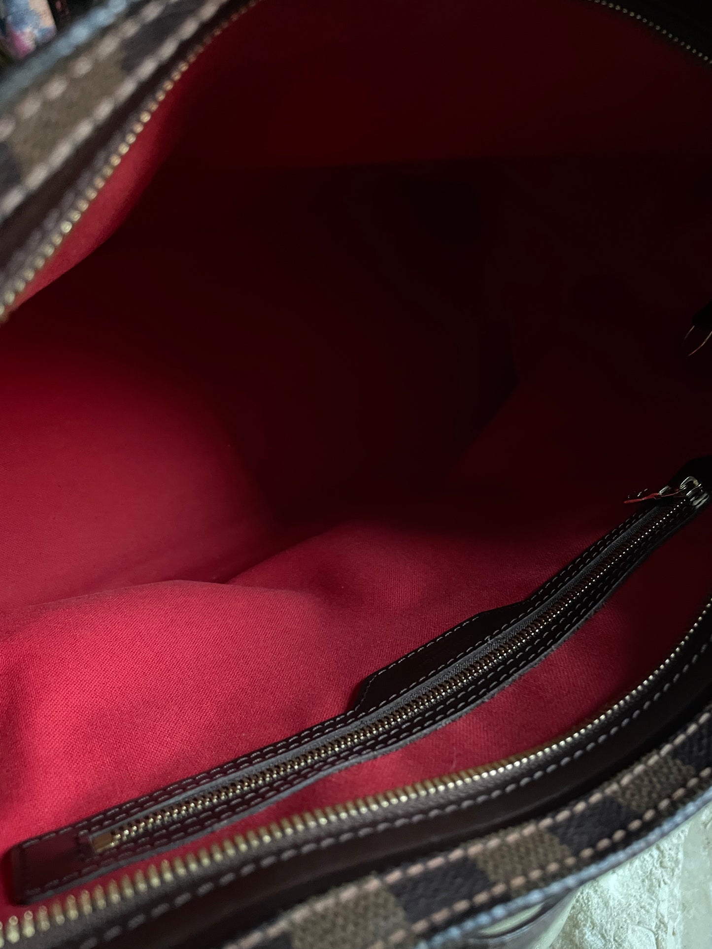 Louis Vuitton Ebene Chelsea Damier Tote