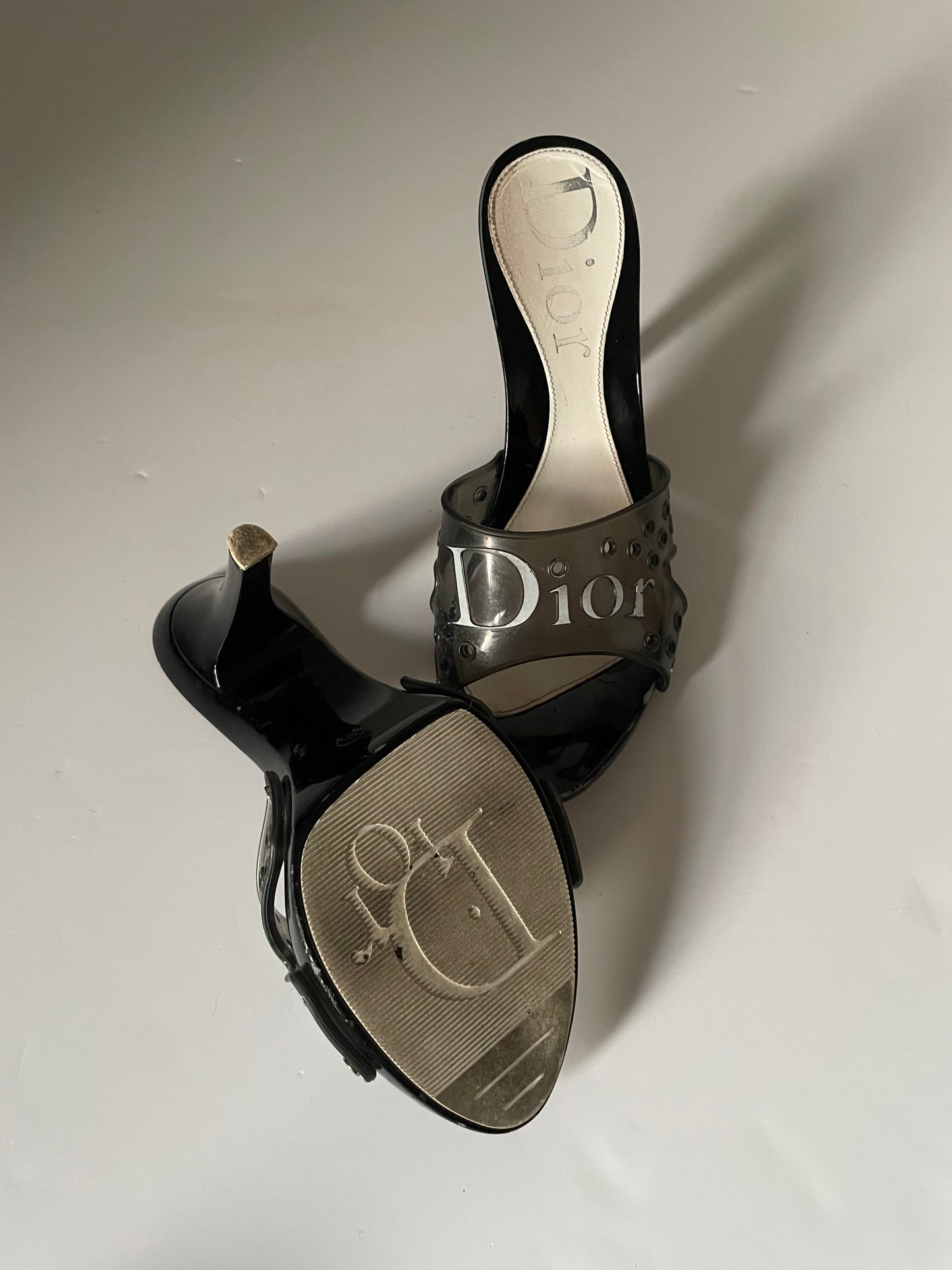 Christian Dior Jelly Lasercut Heels