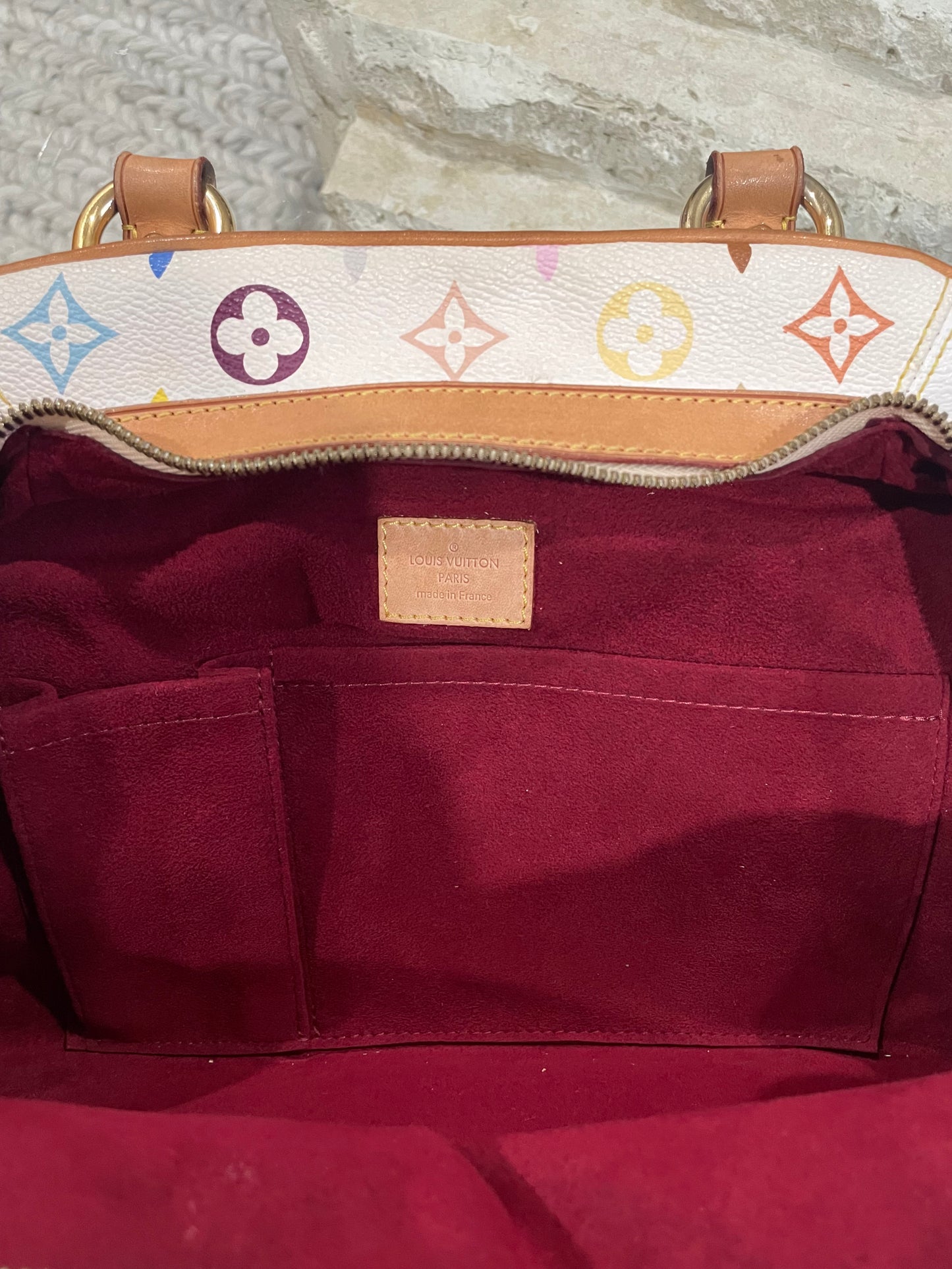 Louis Vuttion Monogram Claudia Handbag