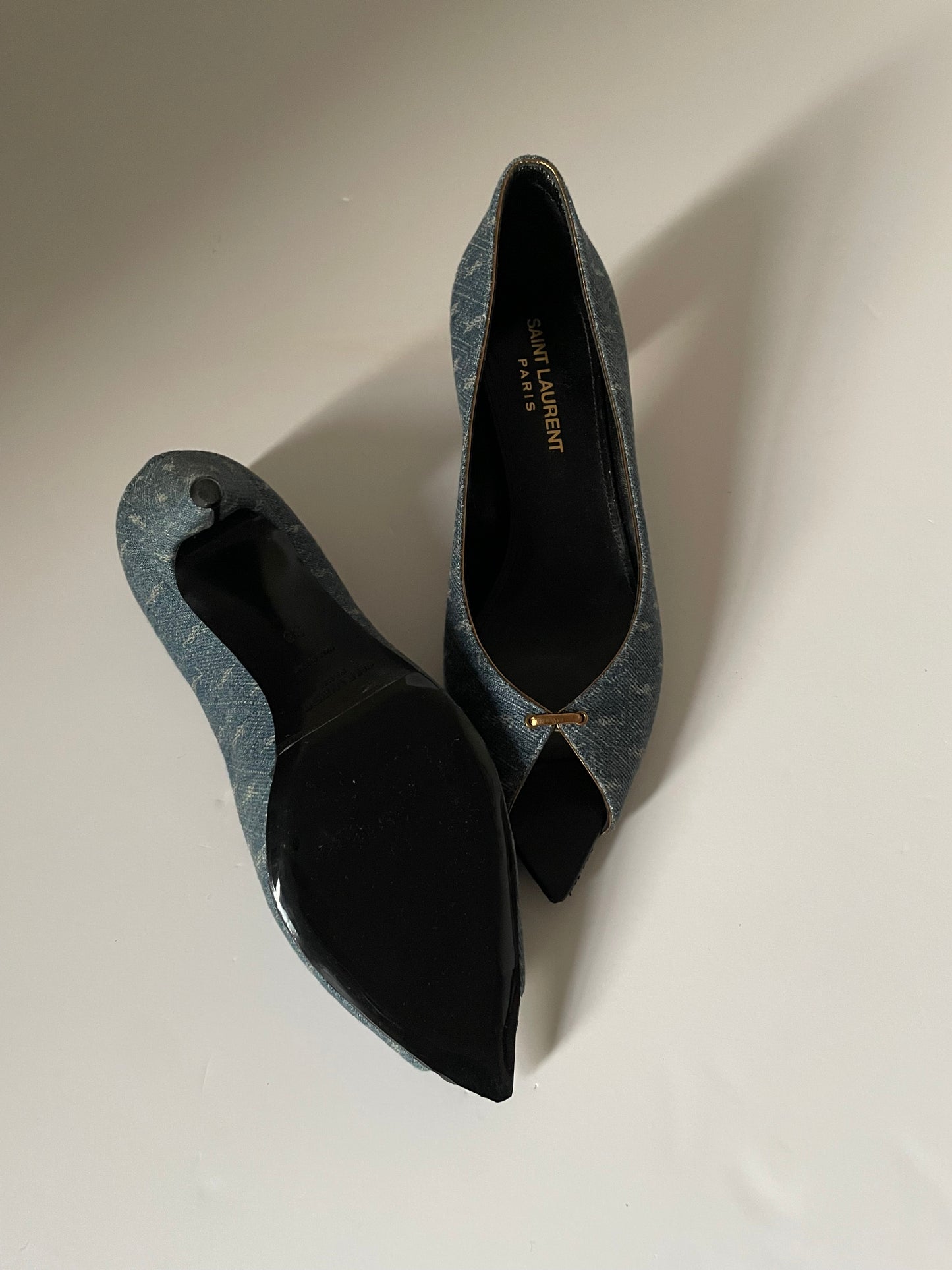 Saint Laurent Printed Pumps