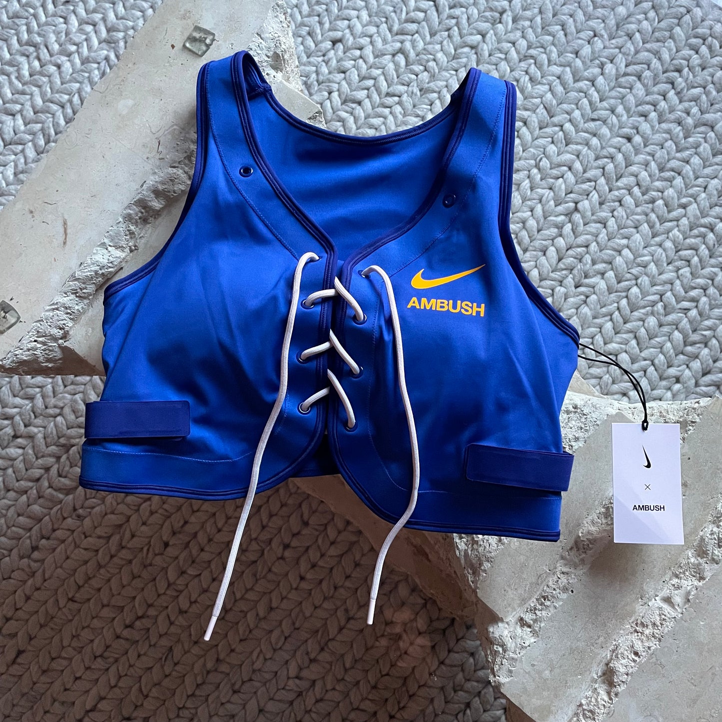 Nike x Ambush Lux Bra 'Game Royal University Gold'