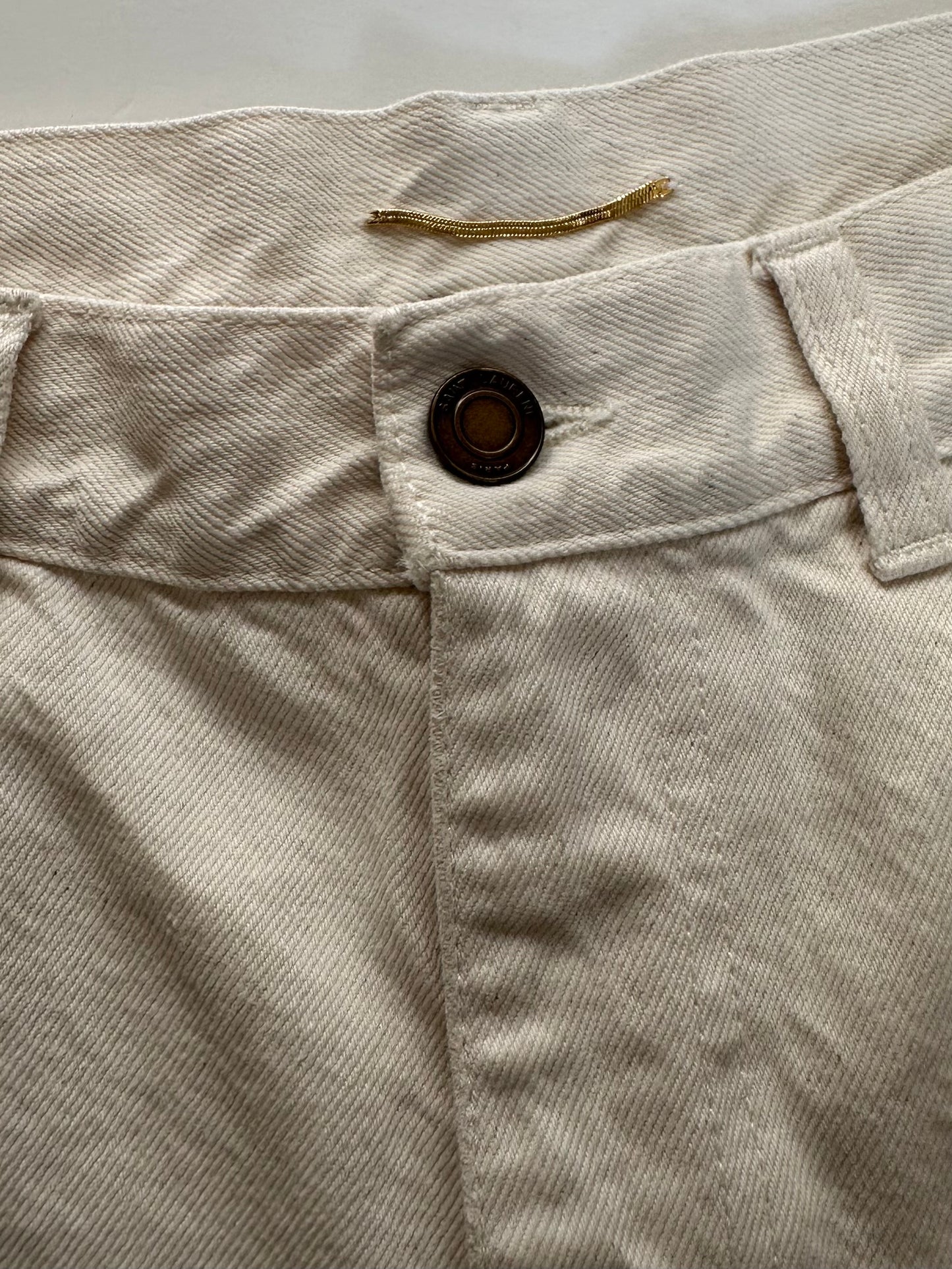 Saint Laurent Mid-Rise Slim Cut Shorts