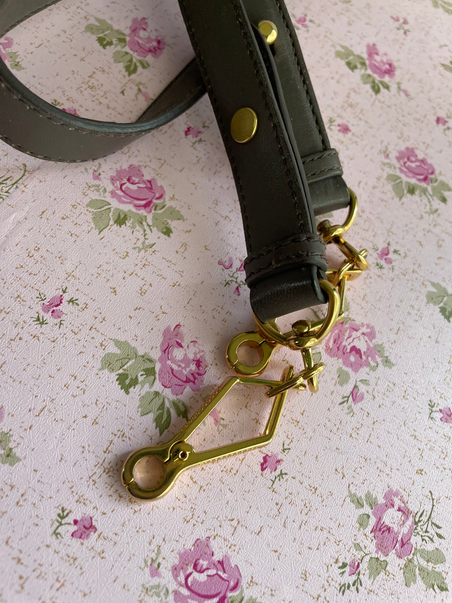 Miu Miu Coffer Leather Handbag