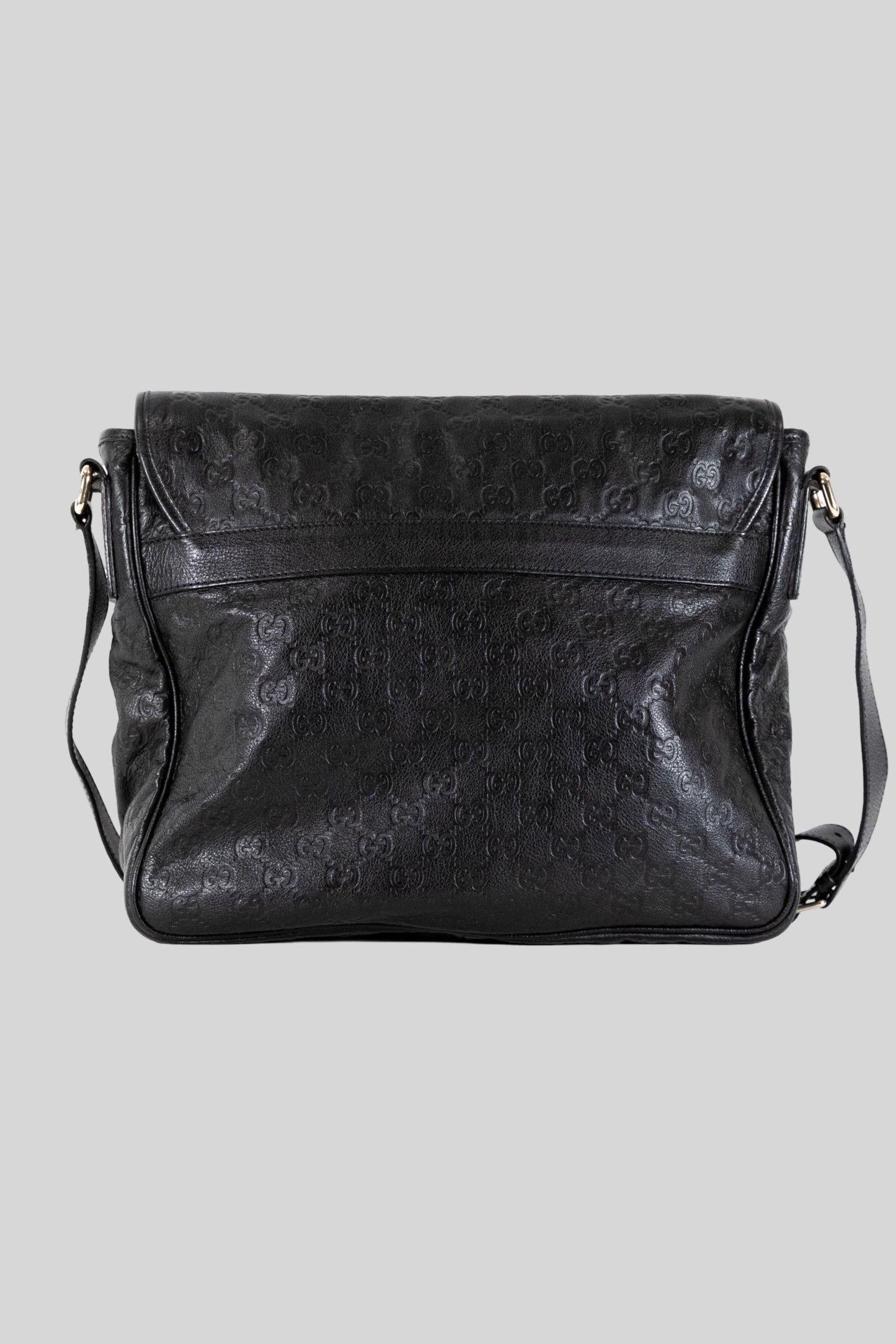 Gucci Guccissma Leather Messenger Bag