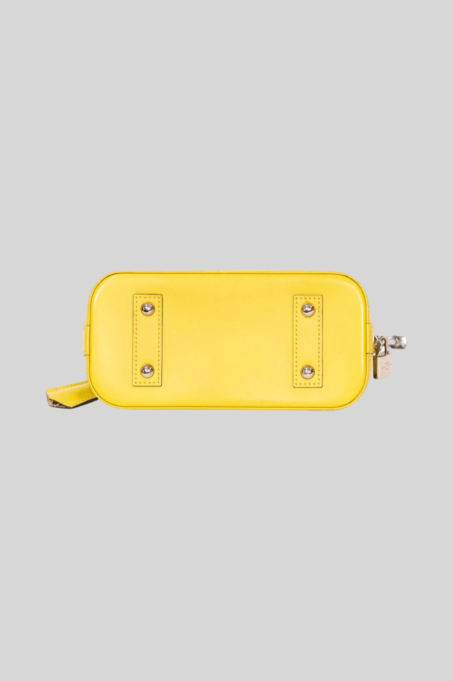 Louis Vuitton Yellow Epi Alma BB