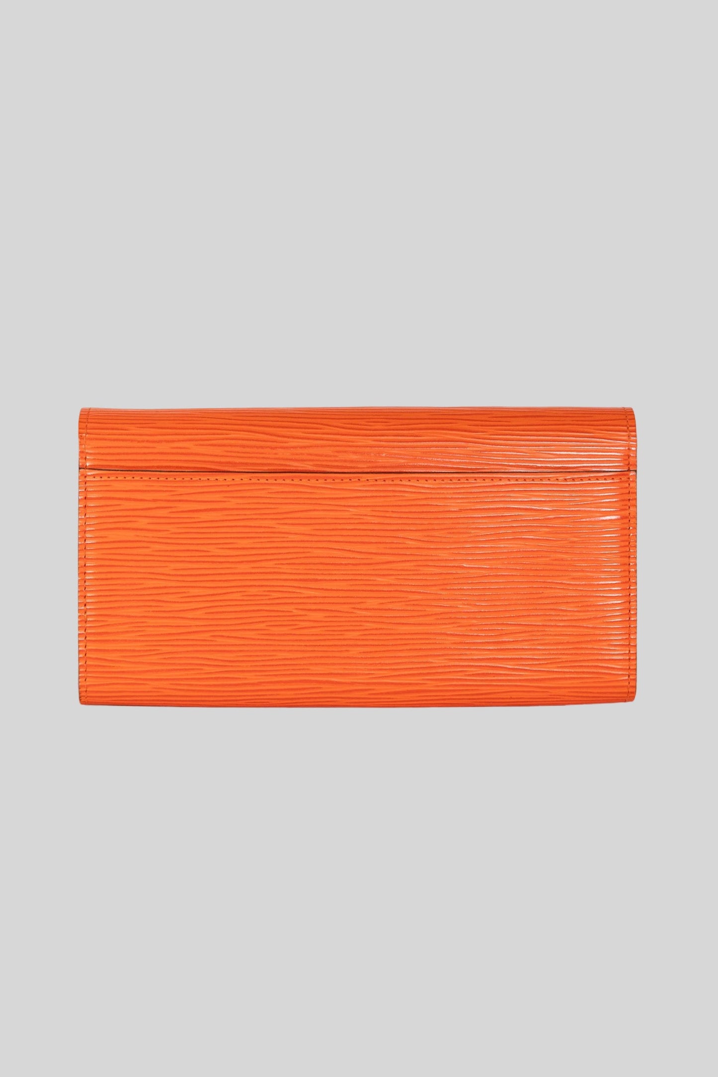 Louis Vuitton Orange Epi Wallet