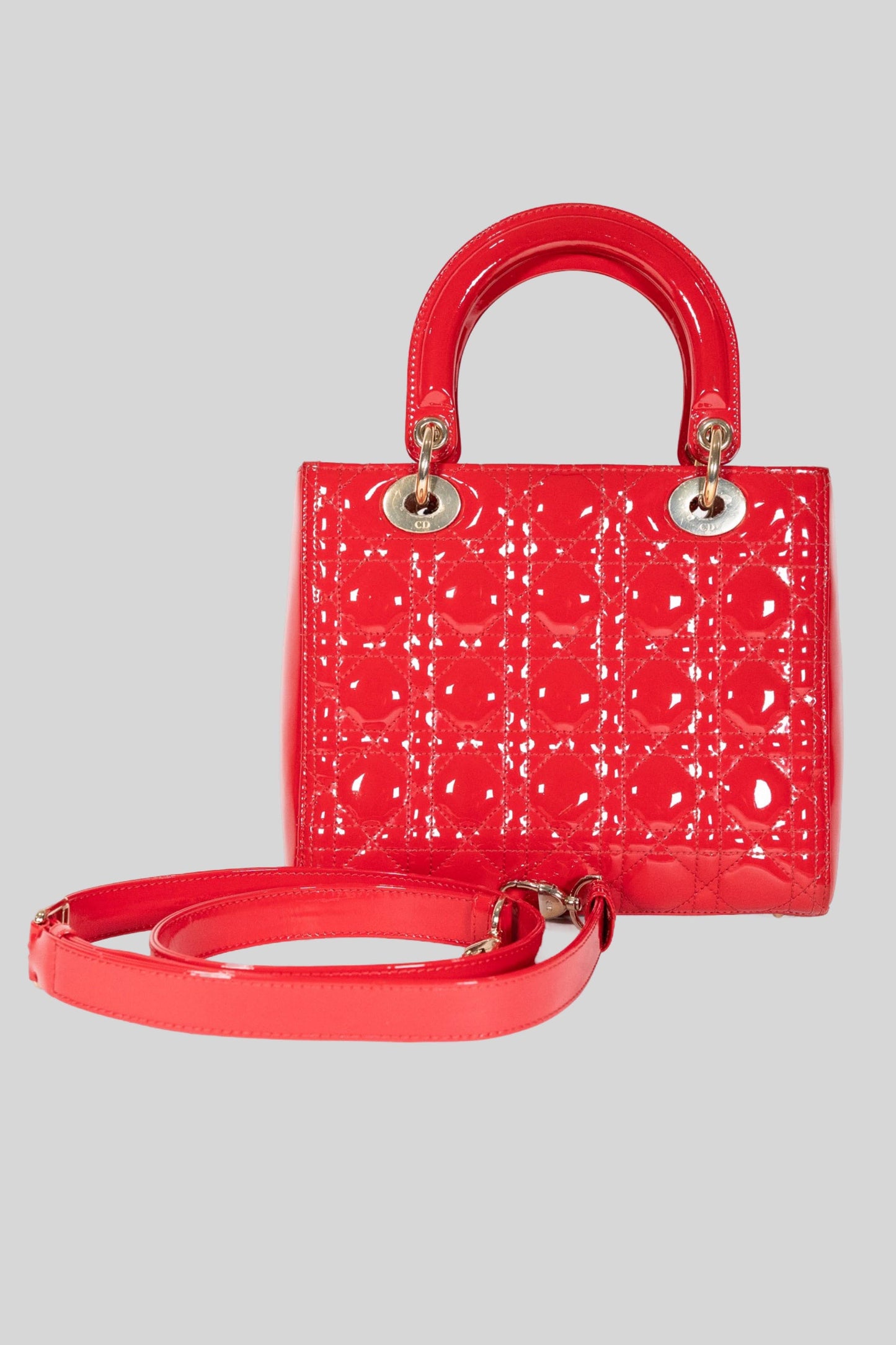 Chrisitian Dior Lady Dior Cannage Calfskin Bag