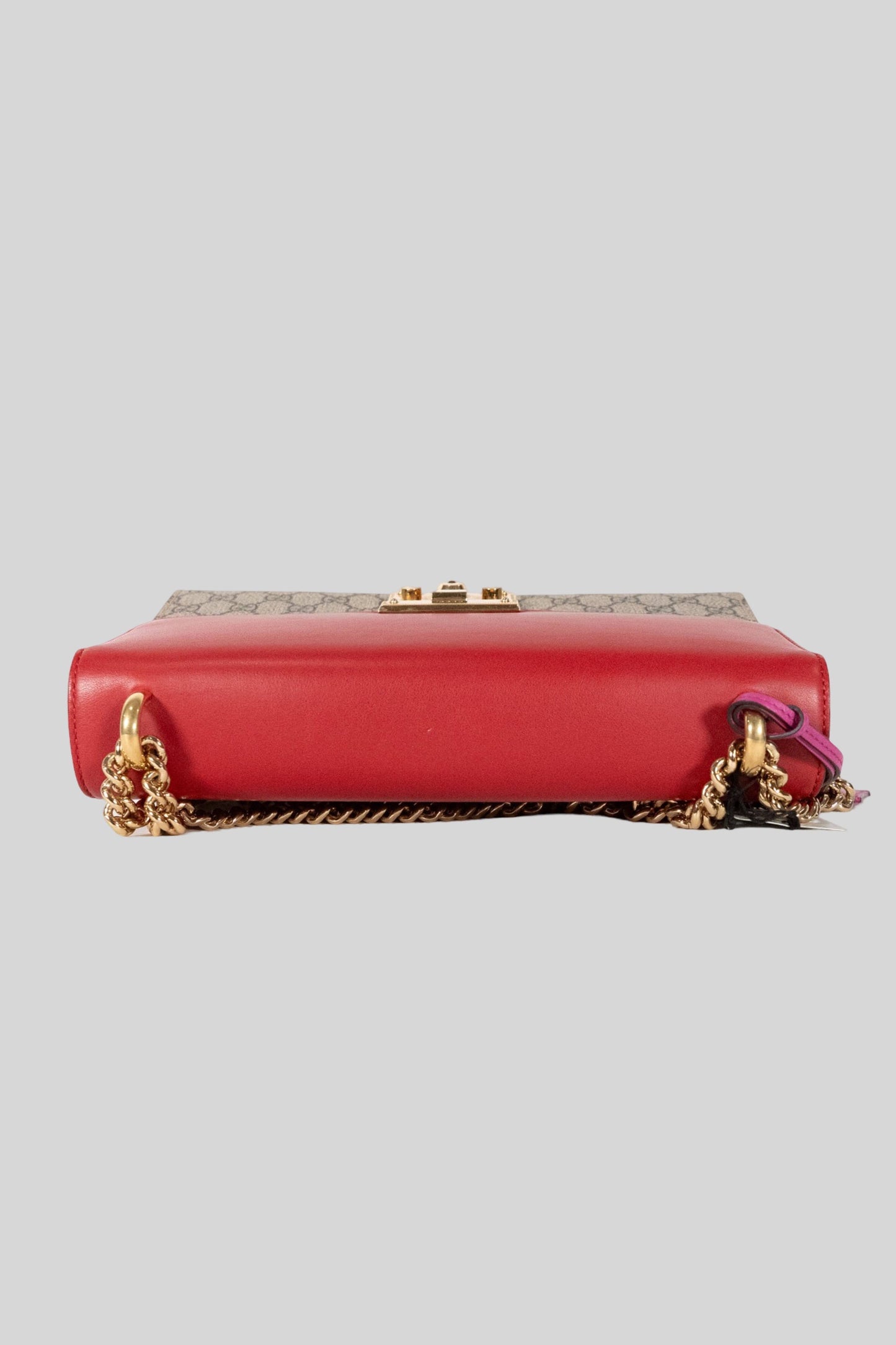 Gucci Multicolor GG Supreme Canvas Padlock Shoulder Bag