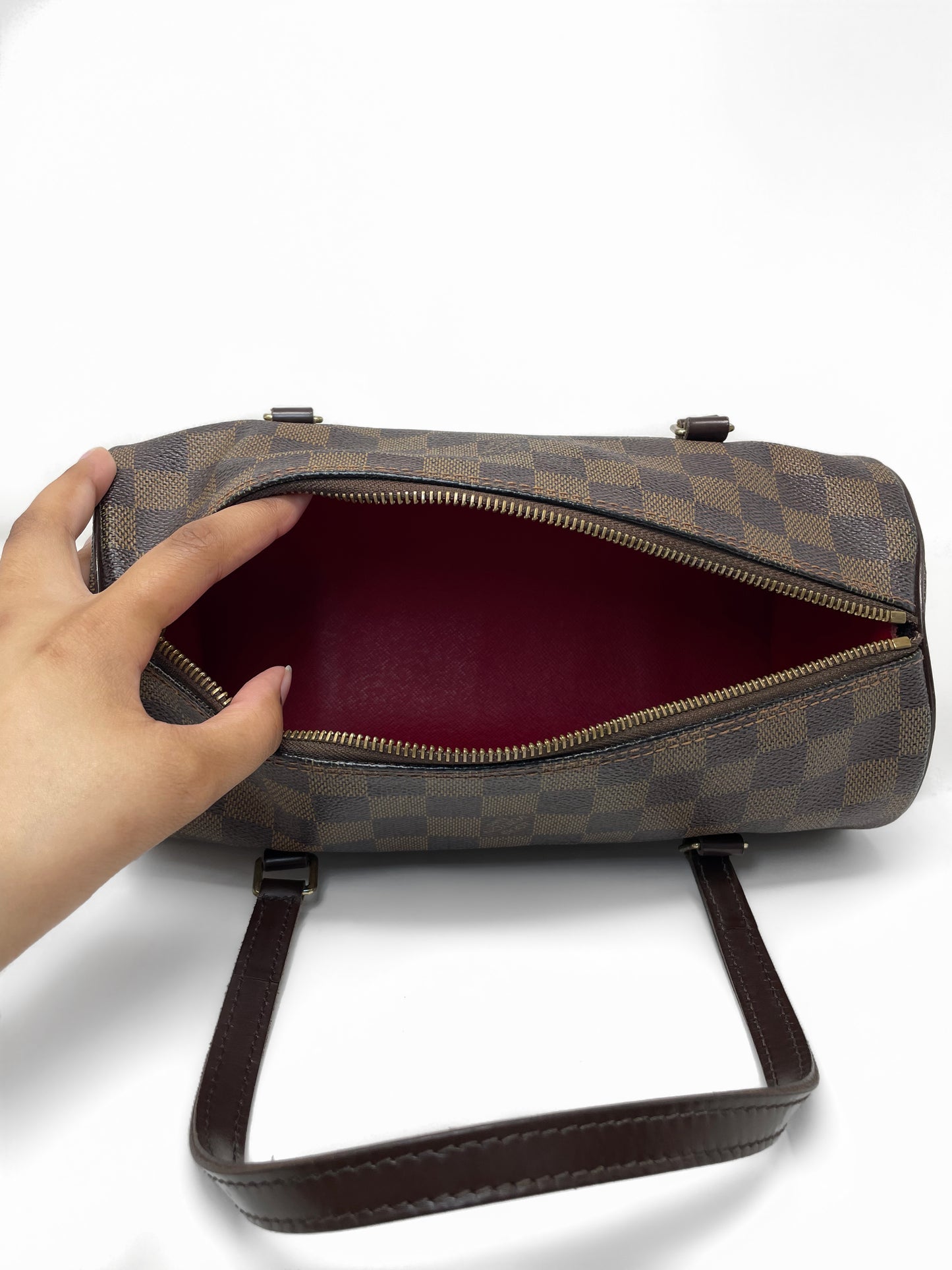 Louis Vuitton Damier Canvas Papillon 26 Bag