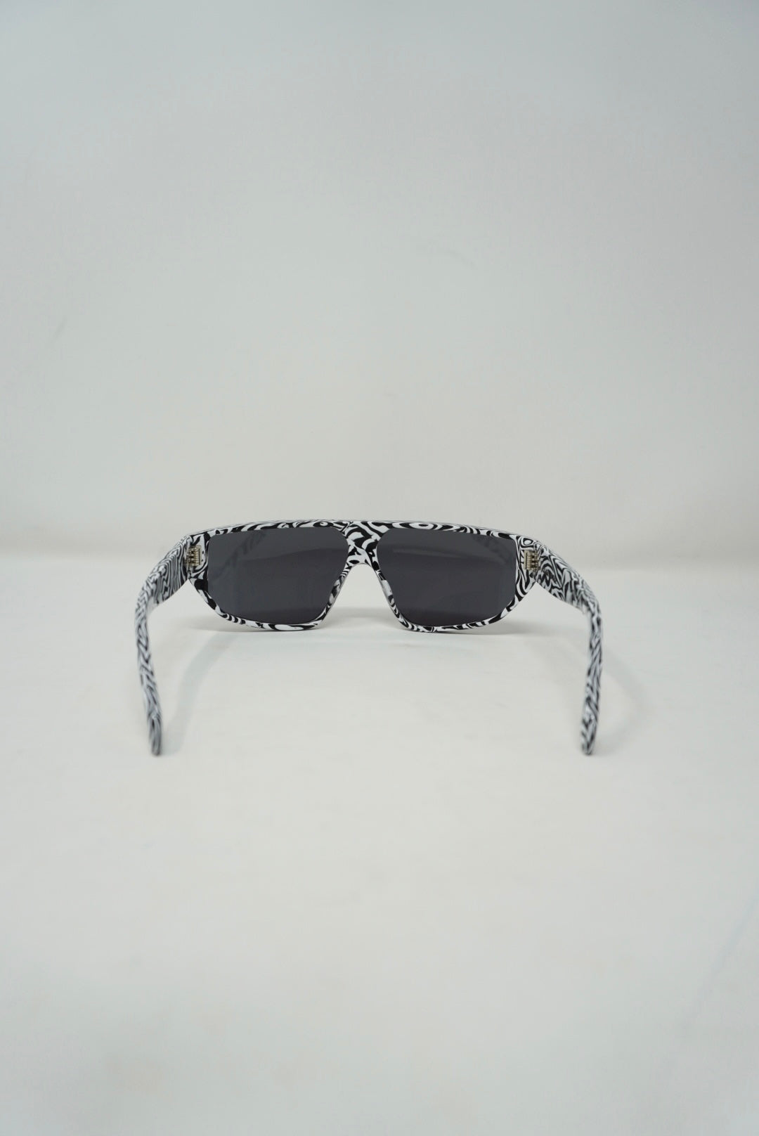 Celine Shield Black and White Sunglasses