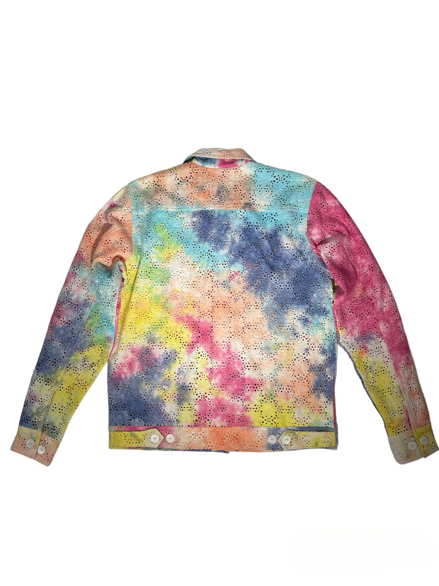 Petre d'ego "PSYCHEDELIC SCHIFFLI" Trucker Jacket