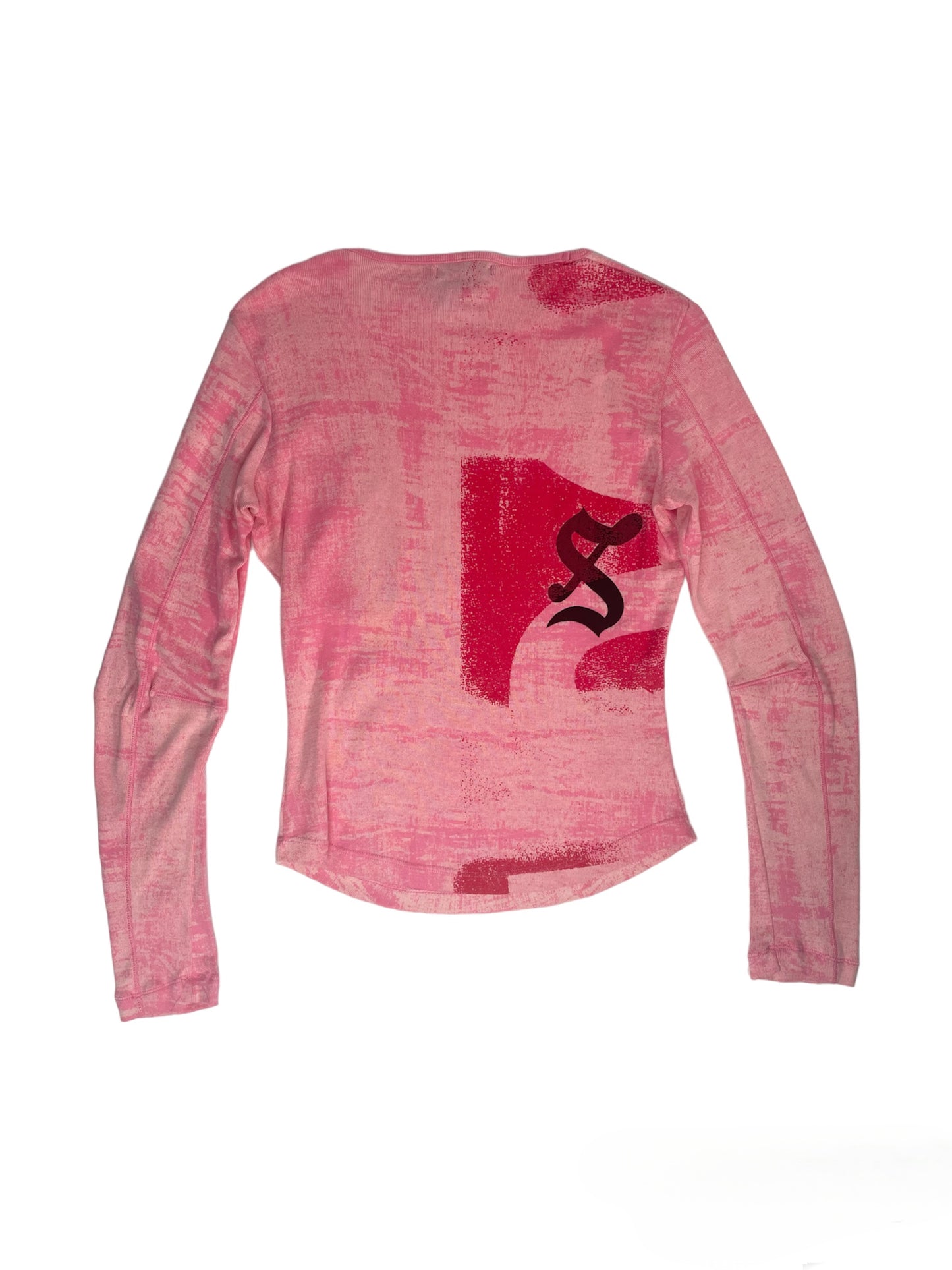 Custco Barcelona Women's Pink Bus Long Sleeve Shirt