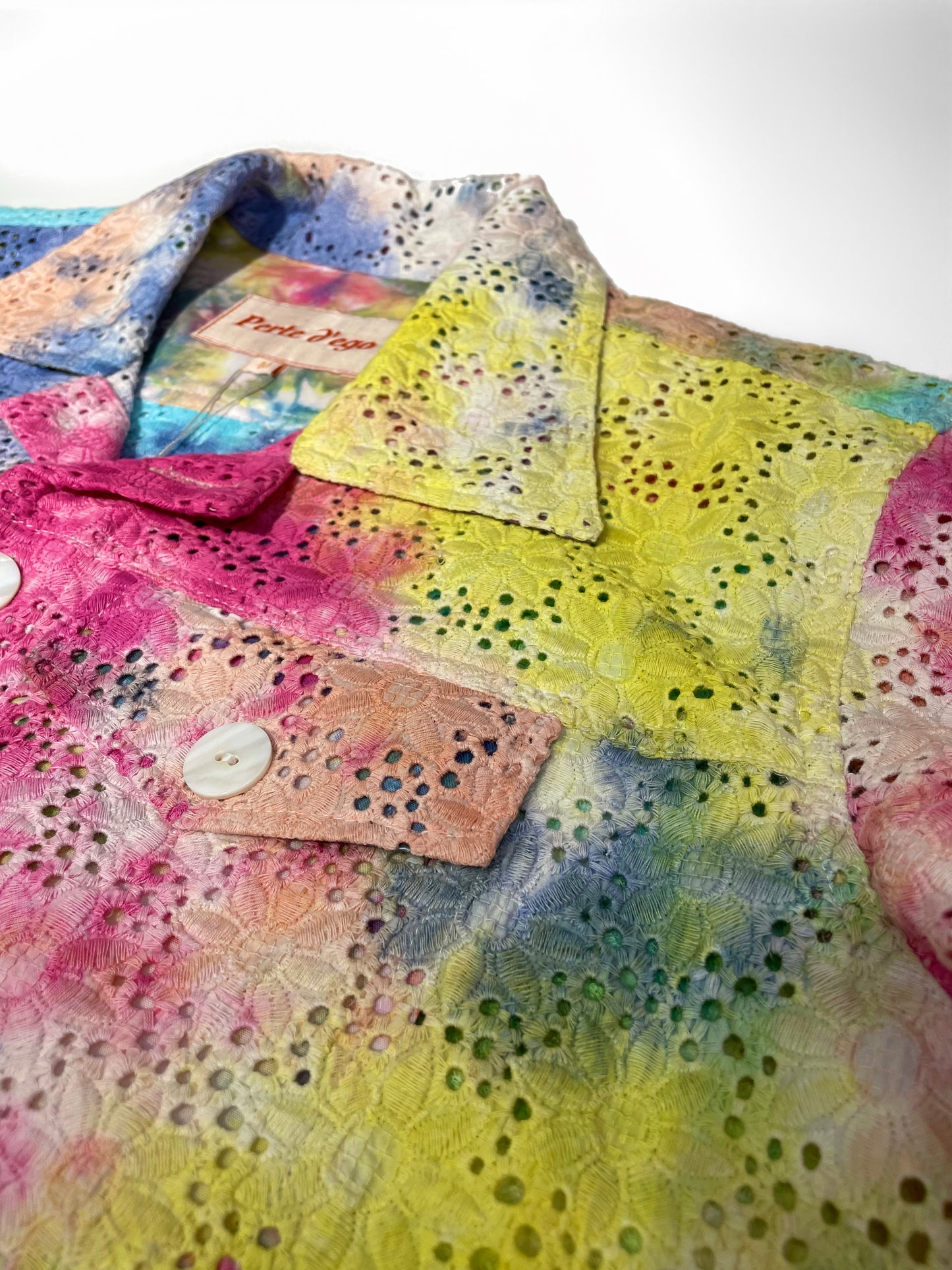 Petre d'ego "PSYCHEDELIC SCHIFFLI" Trucker Jacket