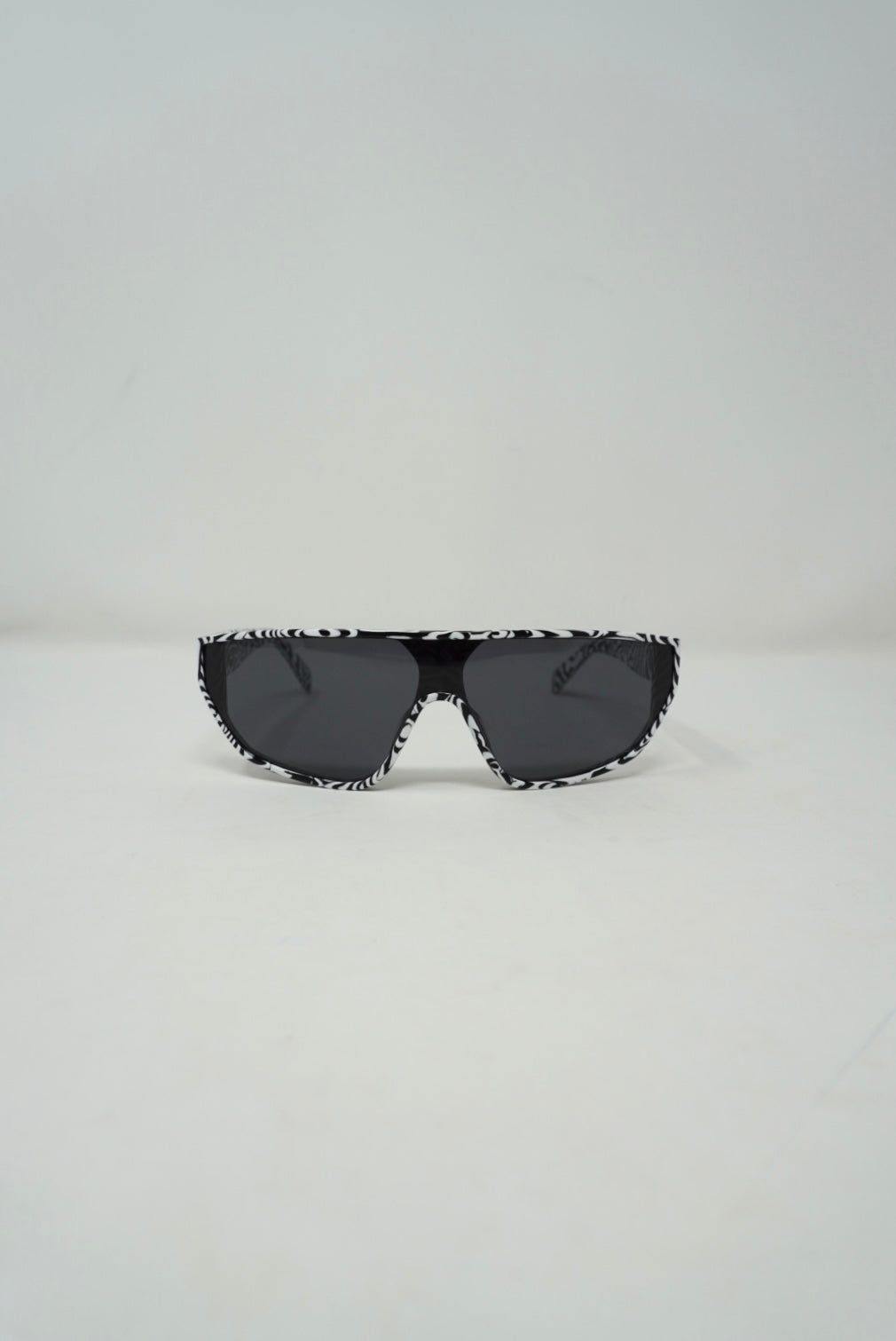 Celine Shield Black and White Sunglasses