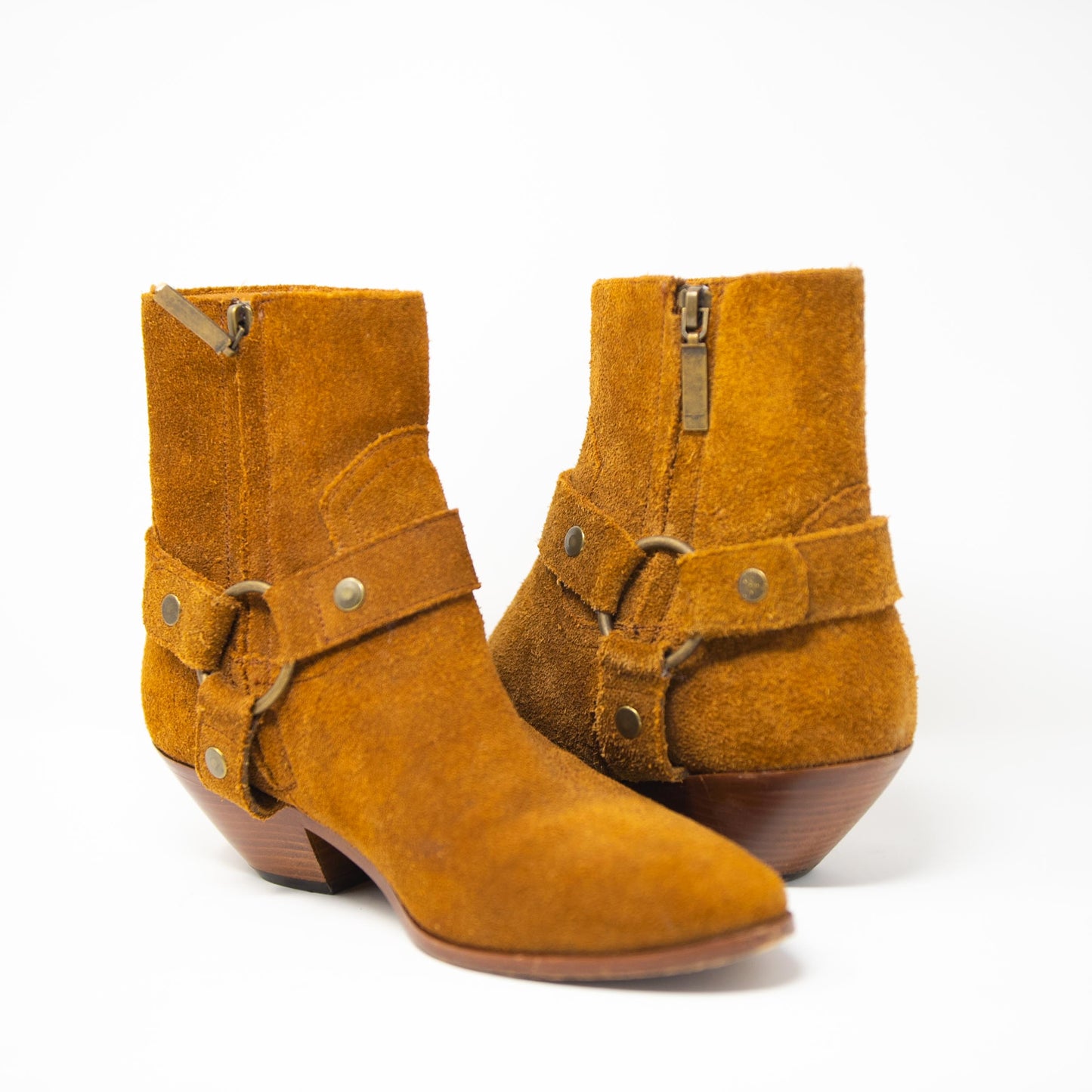 Saint Laurent Hara Suede Booties