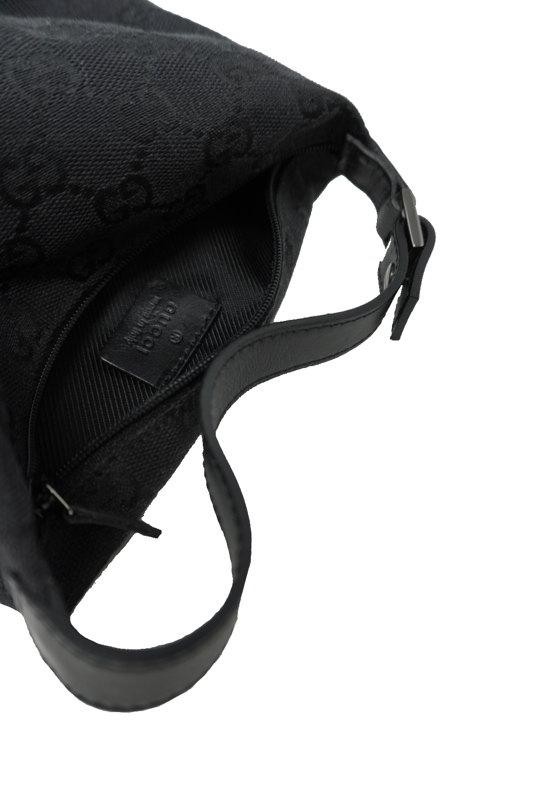 Fendi Zucchino Jacquard Dark Gray Mini Purse