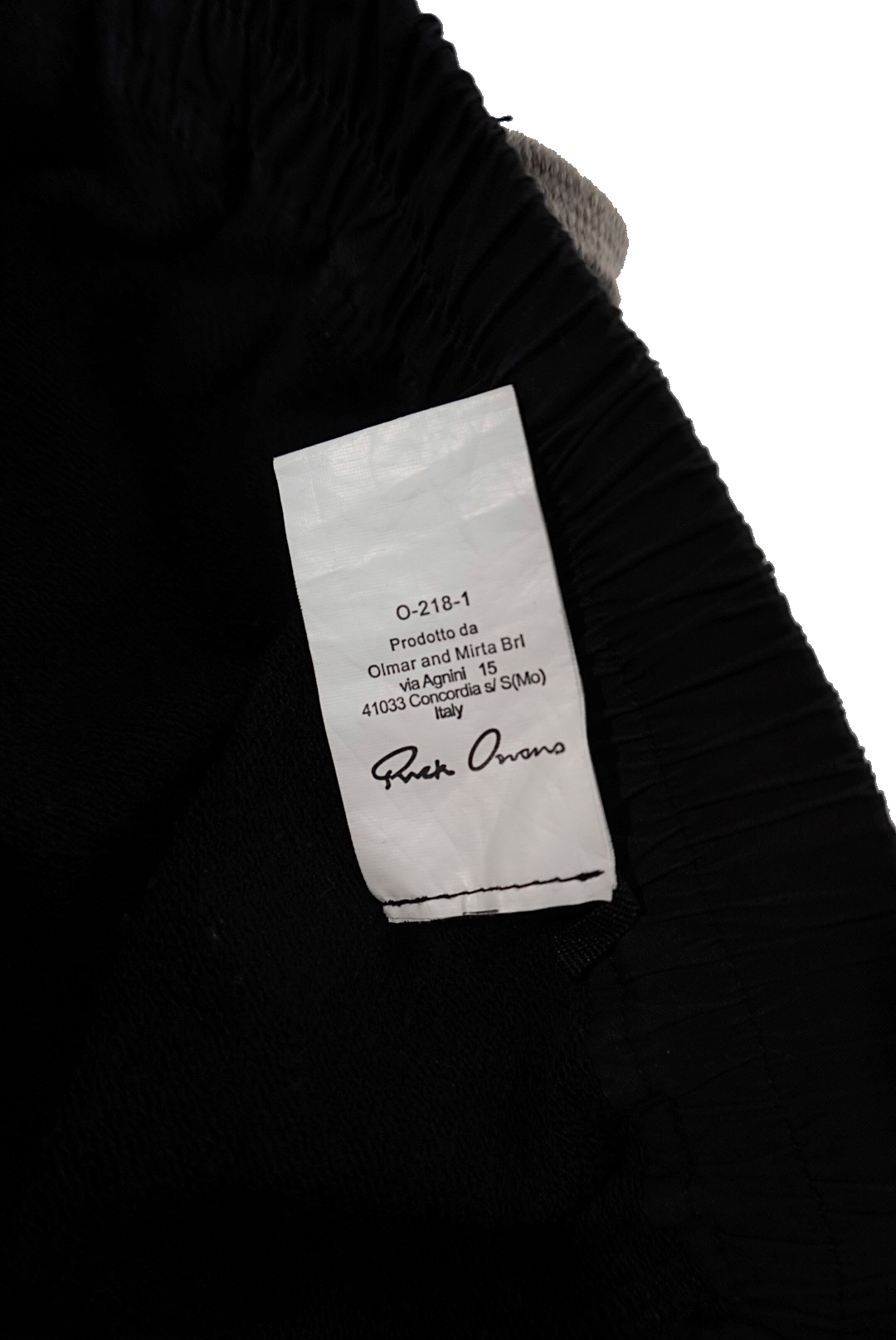 Rick Owens Dark Shadow Skirt