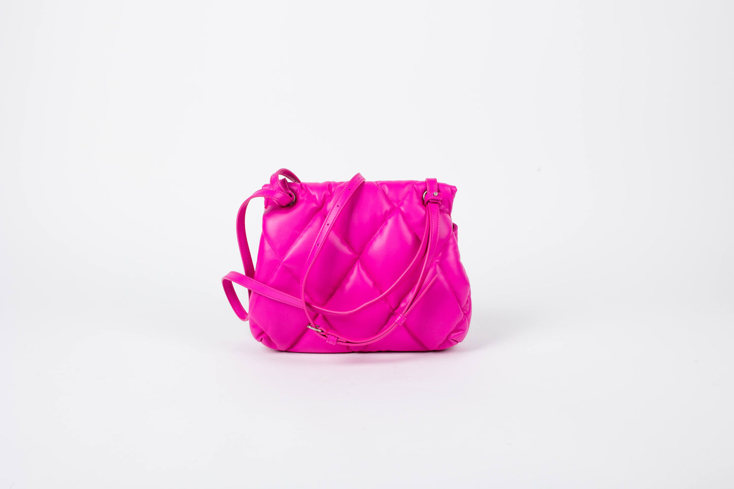 Balenciaga Touch Quilted Puffy Leather Clutch Bag