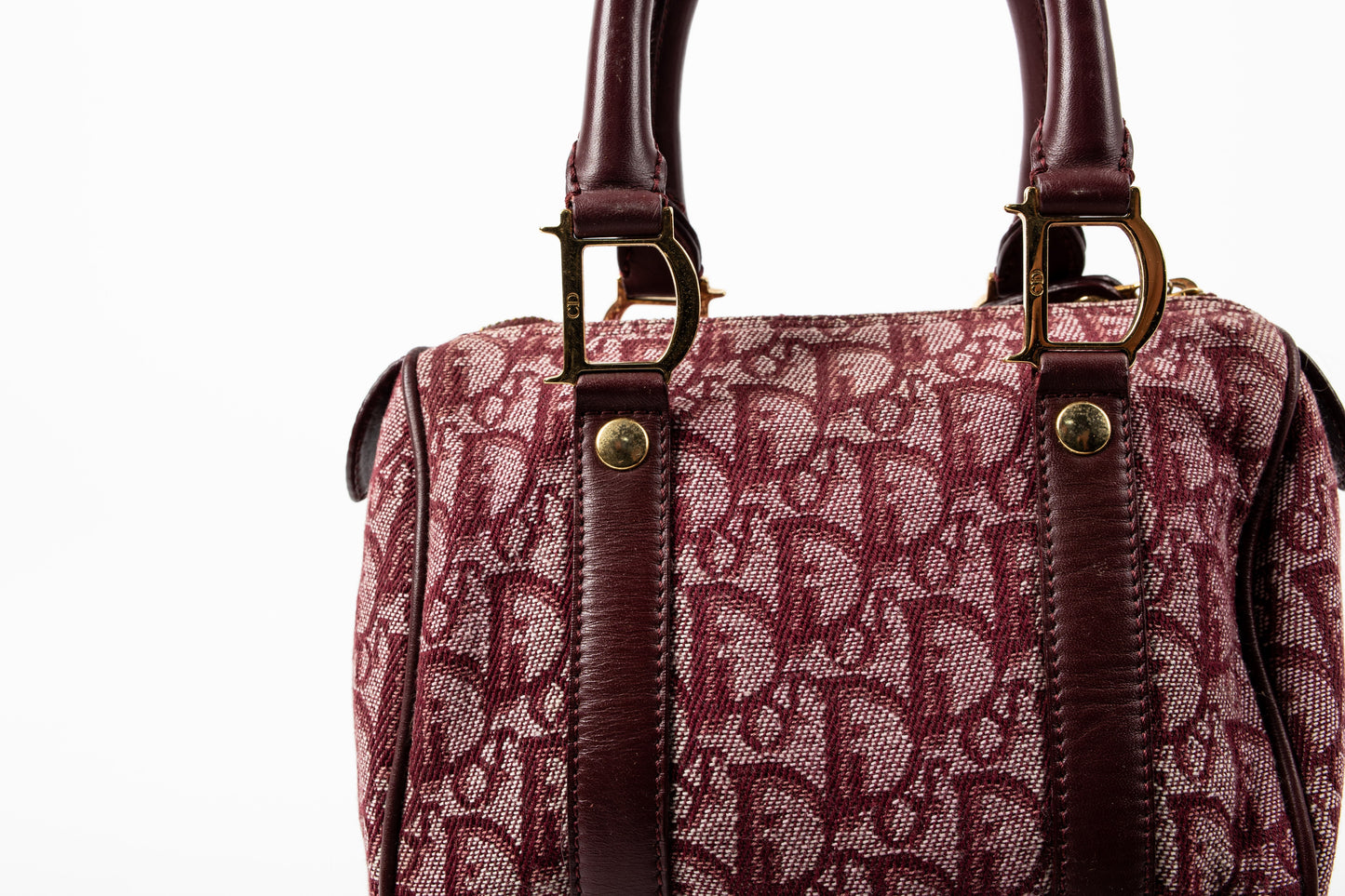 Christian Dior Boston Monogram Trotter Handbag