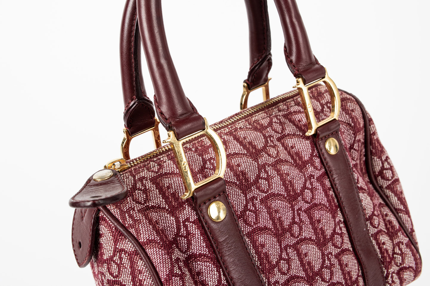 Christian Dior Boston Monogram Trotter Handbag