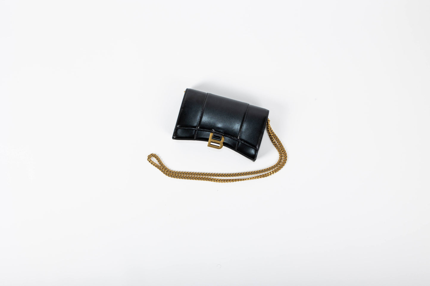 Balenciaga Hourglass Wallet on Chain