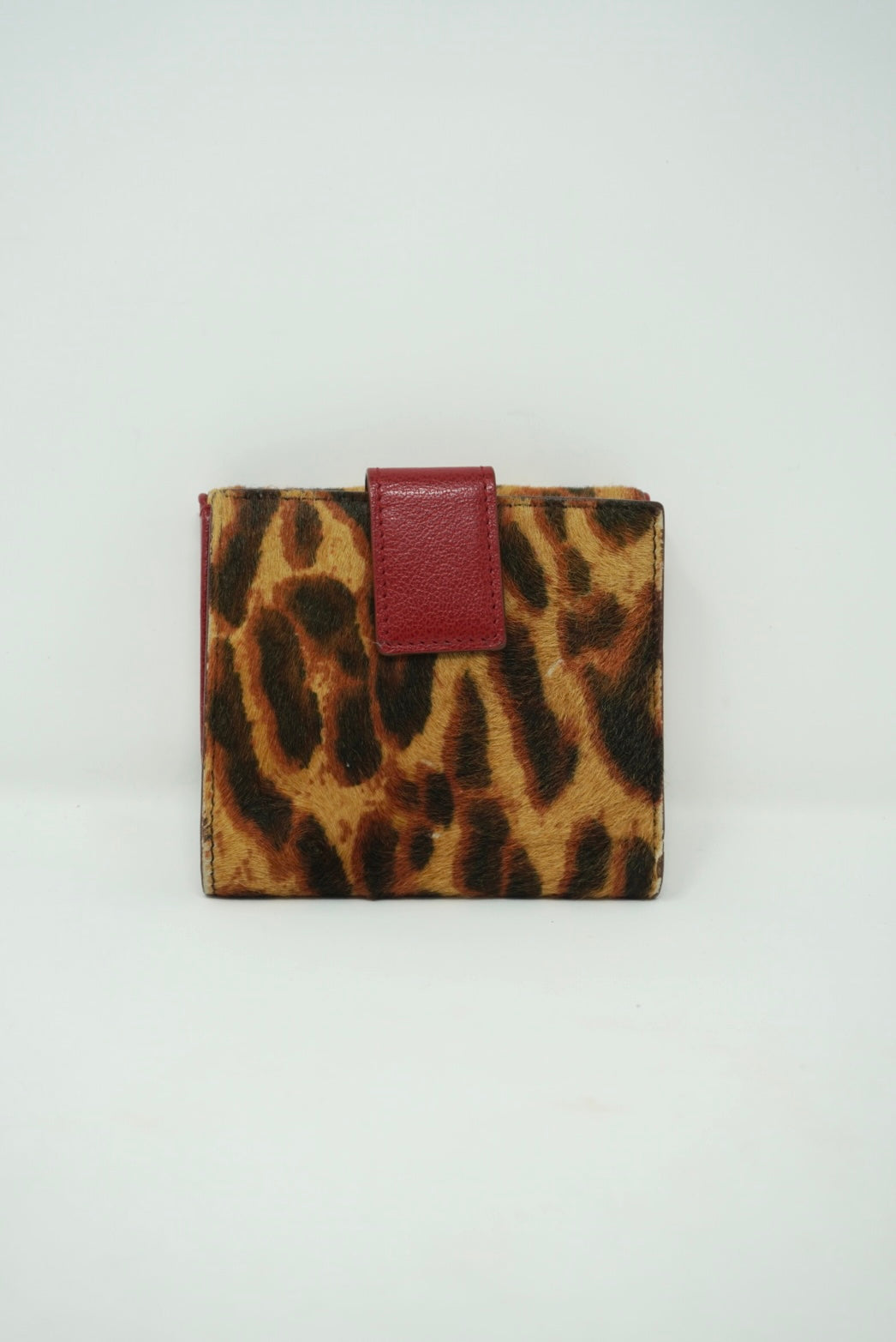 Dior Leopard Print Wallet