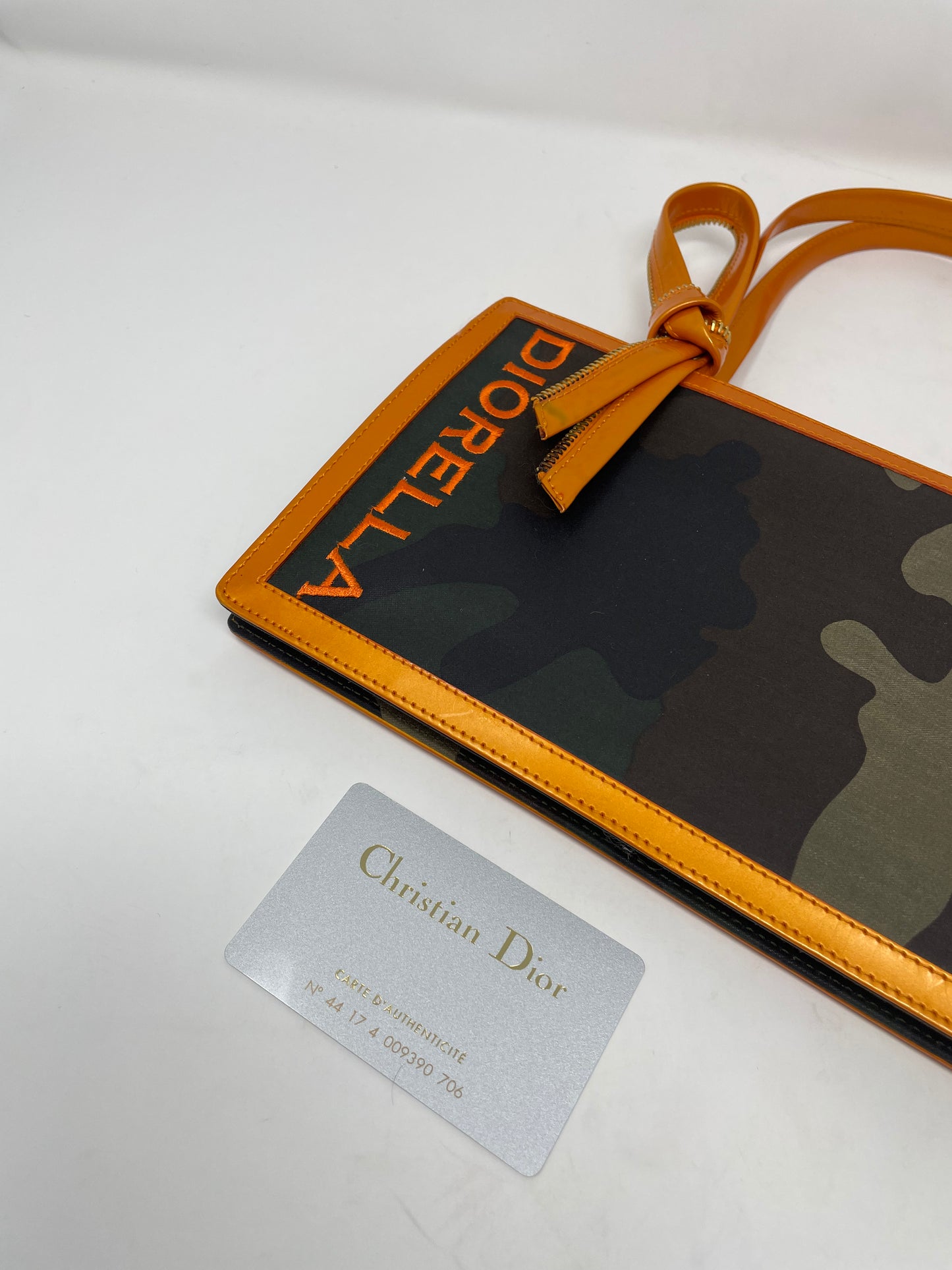 Christian Dior Camouflage Diorella Rectangular Bag