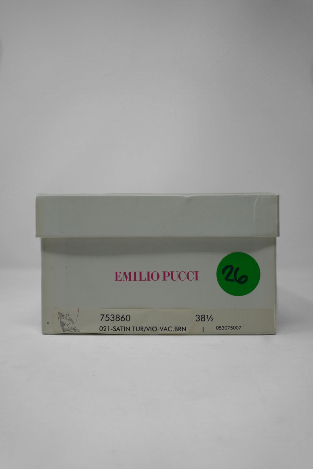 Emilio Pucci Printed Gladiator Heels