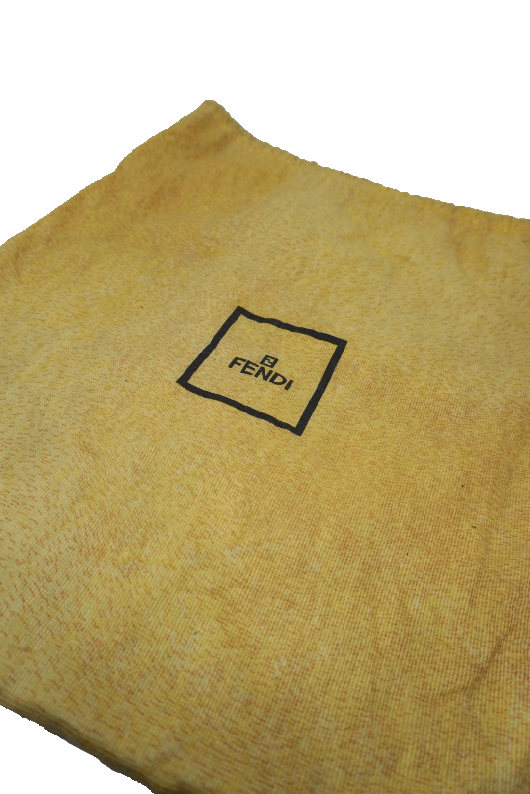 Fendi Logo Velvet Tote Bag