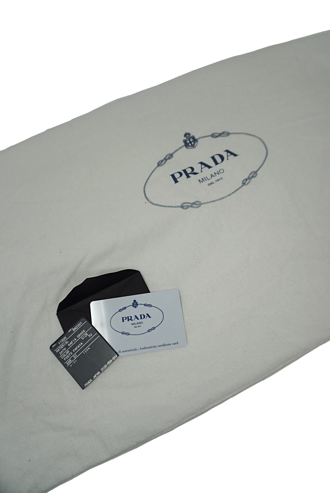 Prada Rafia Grass Canapa Tote Bag