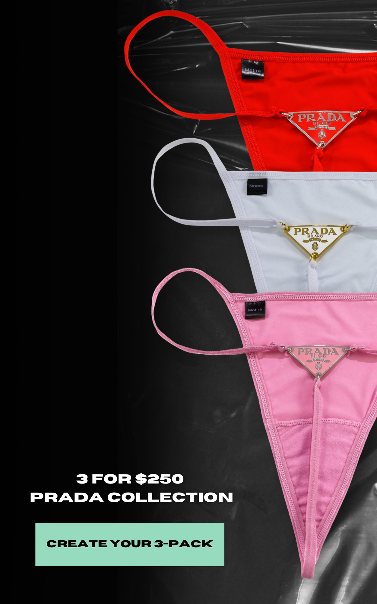 3 for $250 Prada Pack