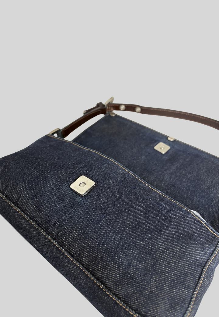 Fendi Denim Baguette
